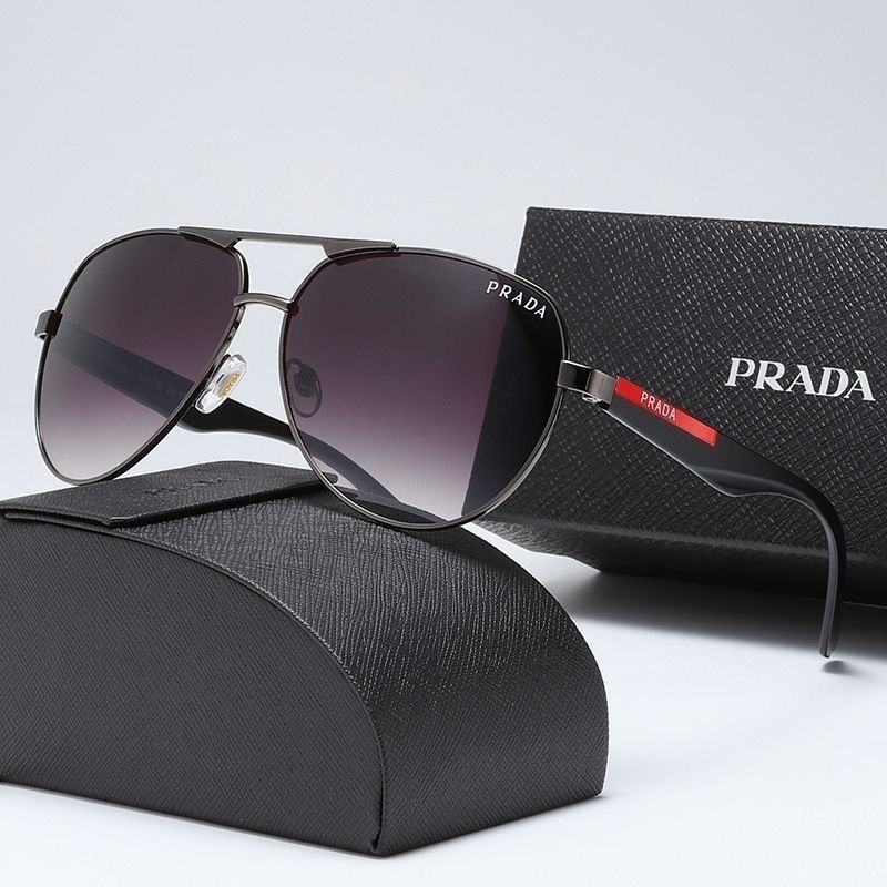34$ Prada Sunglassess with box 3840 HY32 gallery