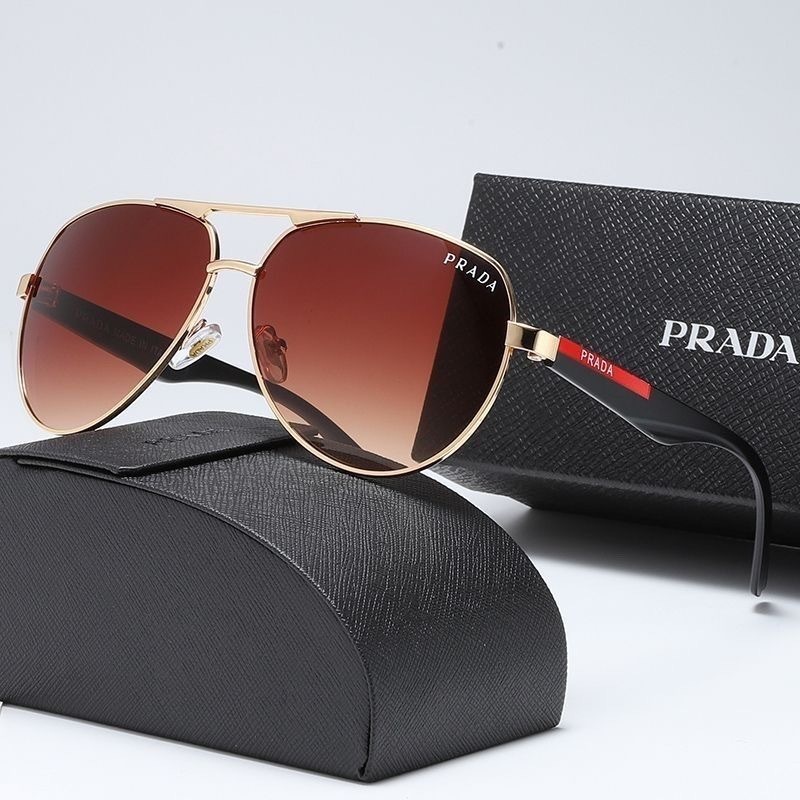 34$ Prada Sunglassess with box 3840 HY32 gallery