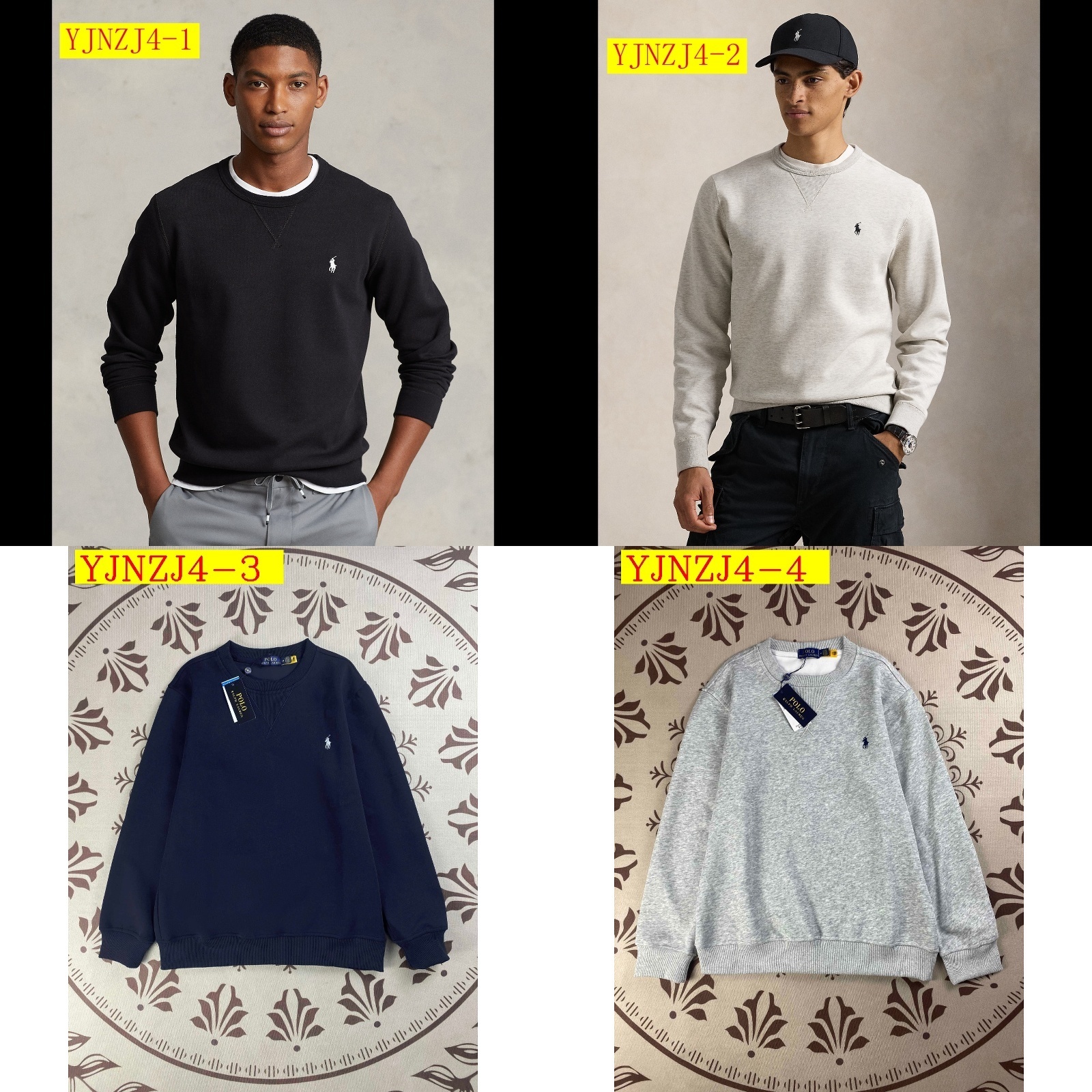 34$ Ralph Lauren Hoodies 2245 Size M-2XL 115056 YJNZJ4 gallery