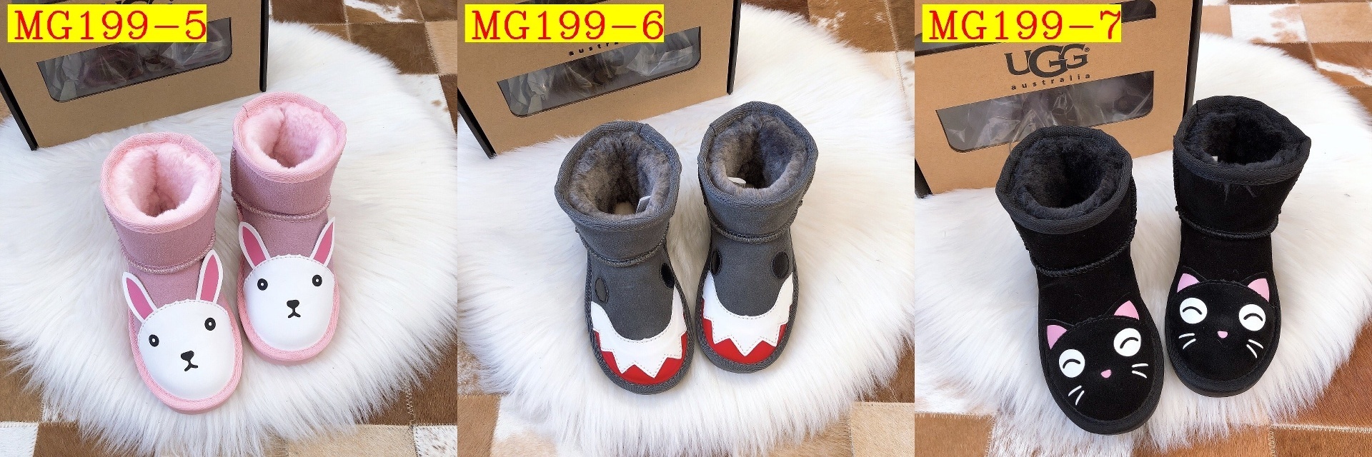 34$ UGG for kids size 21-35 711340 MG199 gallery