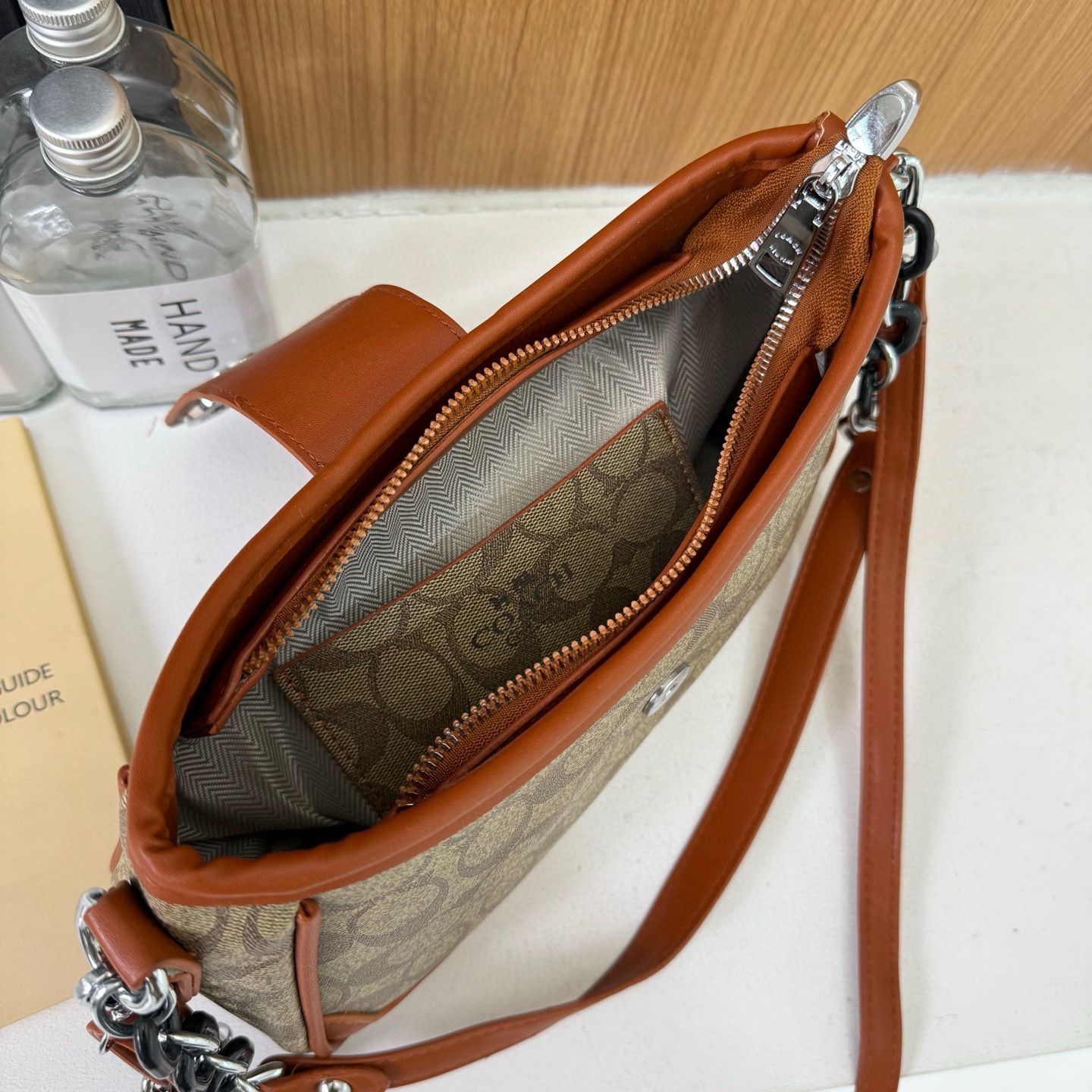 34$ dh COACH 9222 Shoulder bag size 27X17X8 cm 81542623348 DX674 gallery