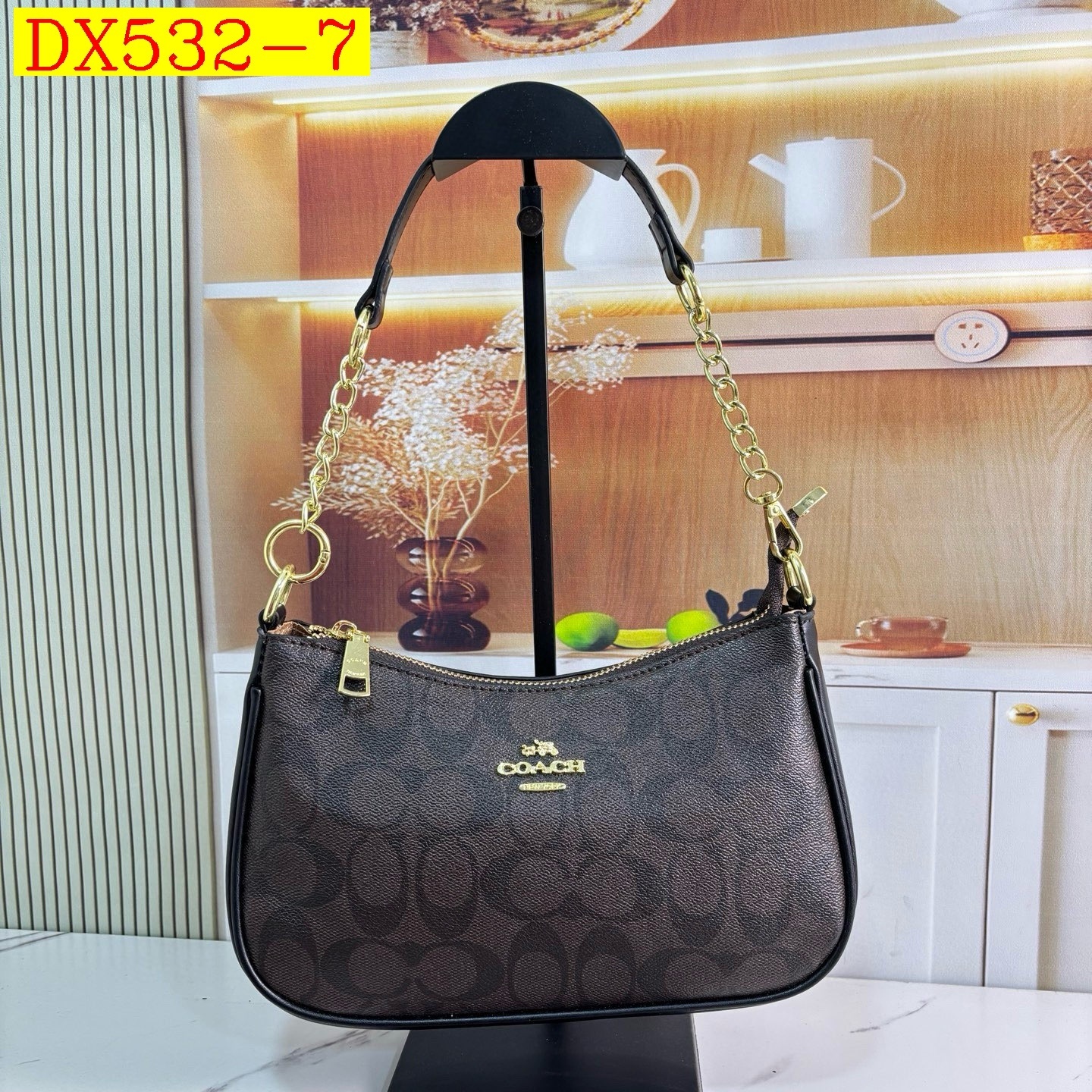34$ dh COACH Shoulder bag size 24x15x7 cm 51231823348 DX532 gallery