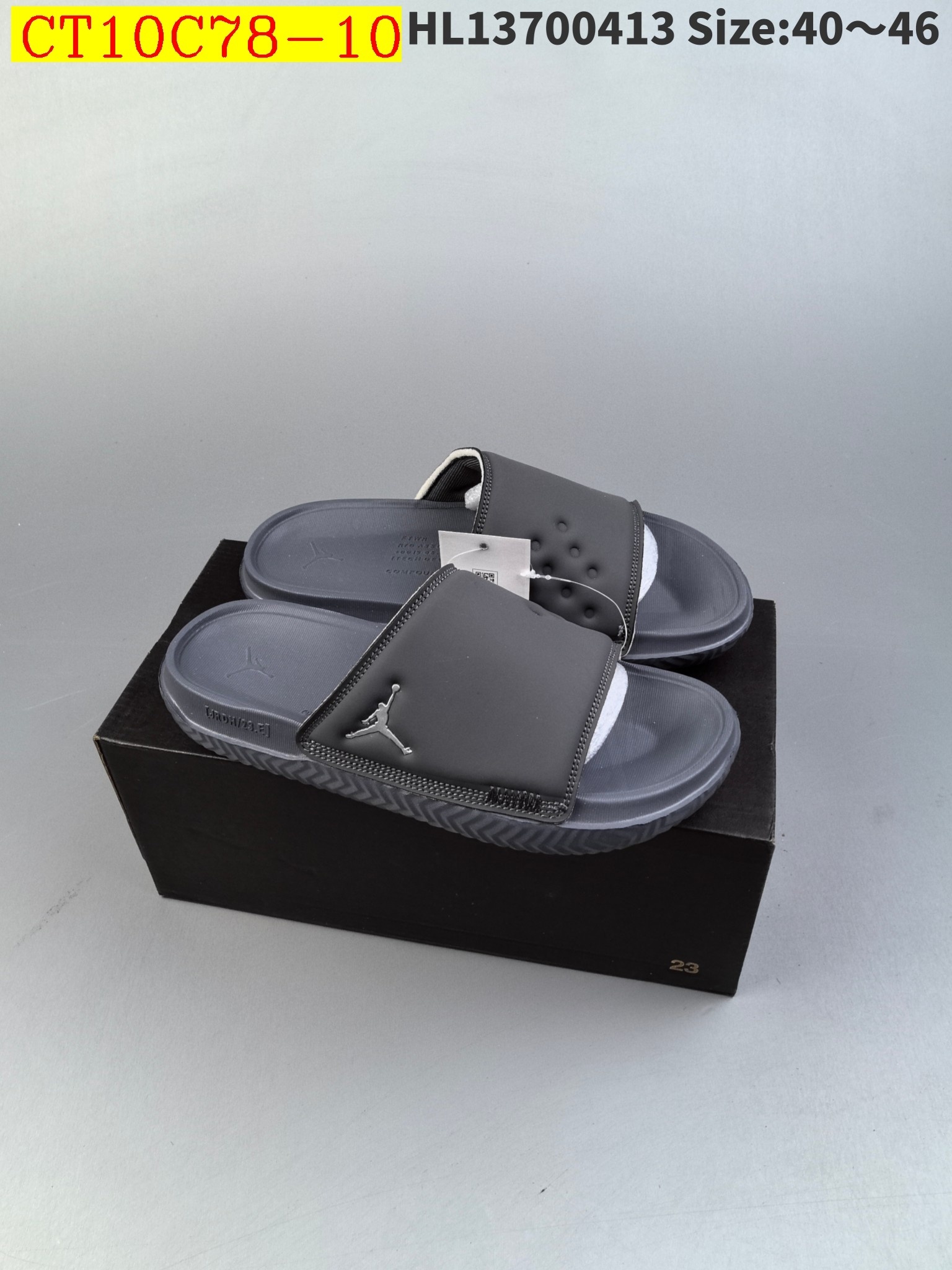 34$ new_dh JORDAN PLAY SLIDE SIZE 40-46 91845023223 CT10C78 gallery