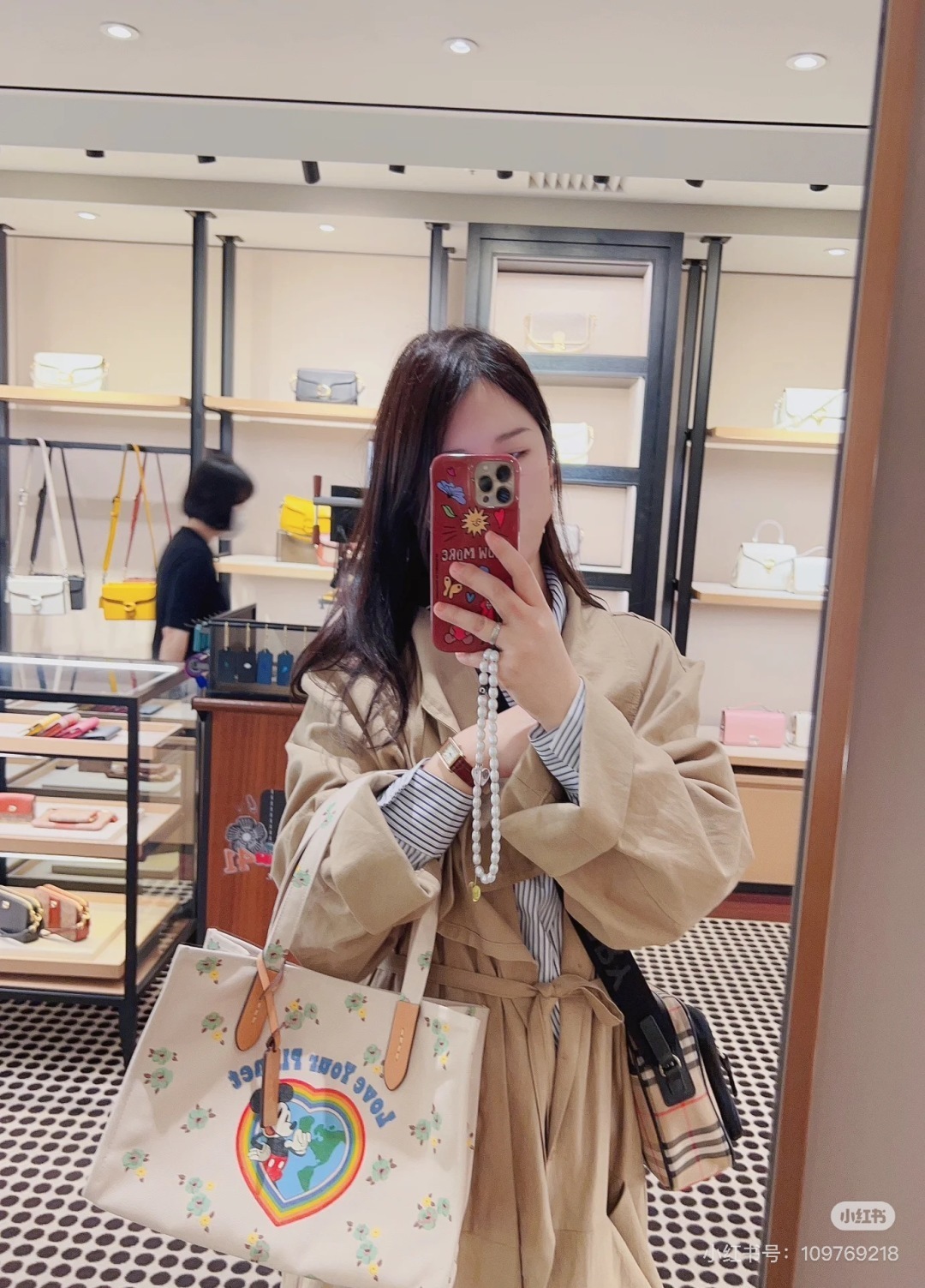 35$ COACH Tote bag size 31x15x20 cm 216388 ZZ317 gallery