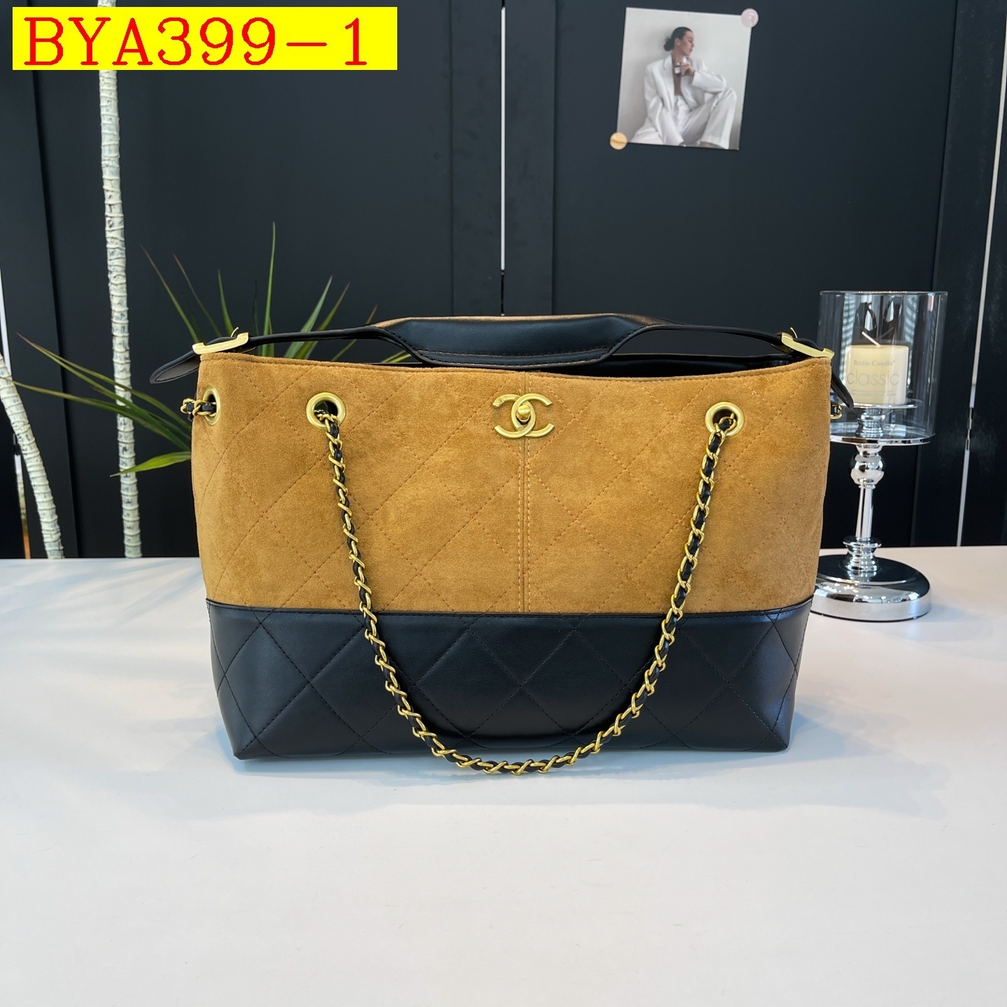 35$ Chanel handbag size 40x23x12cm 119106 BYA399 gallery