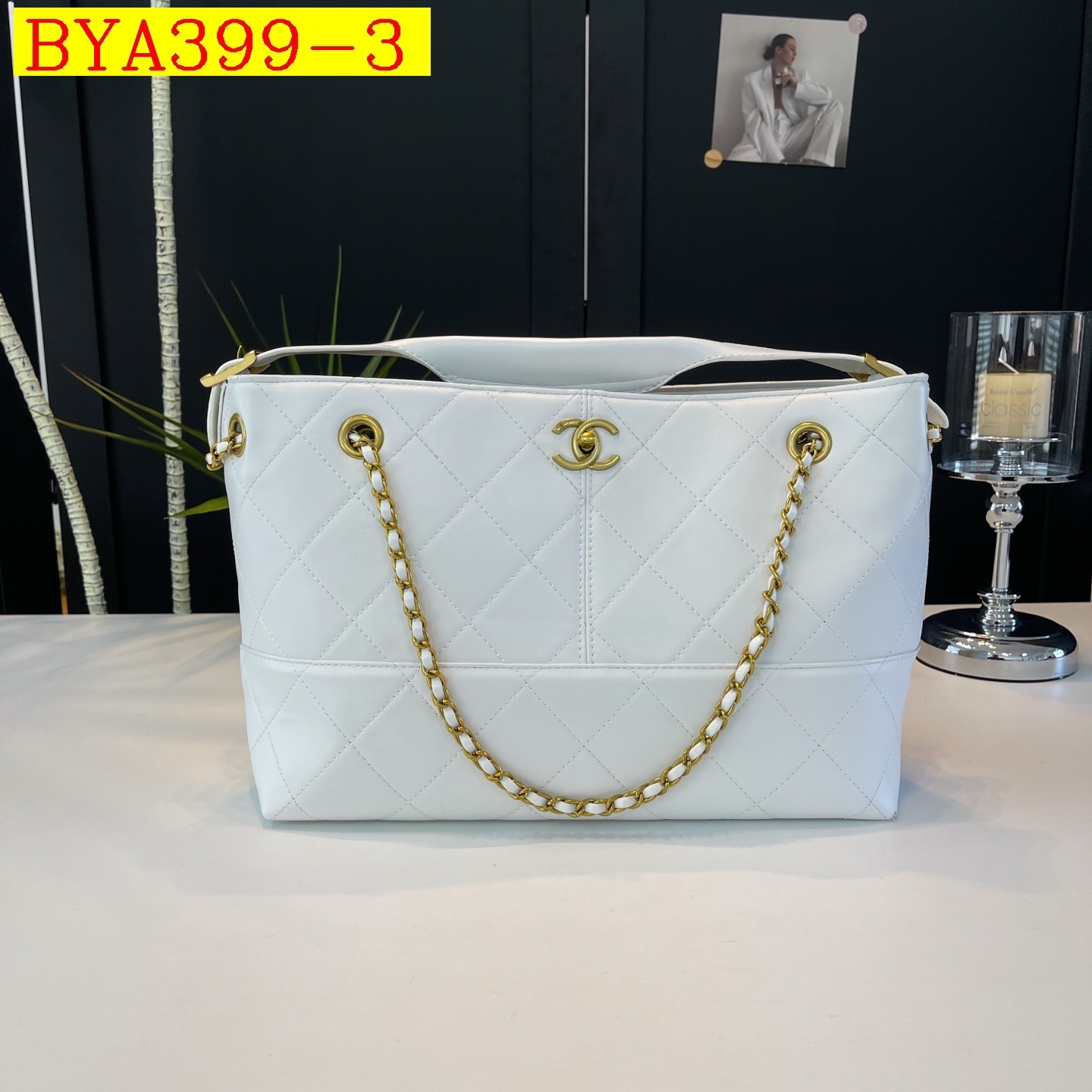 35$ Chanel handbag size 40x23x12cm 119106 BYA399 gallery