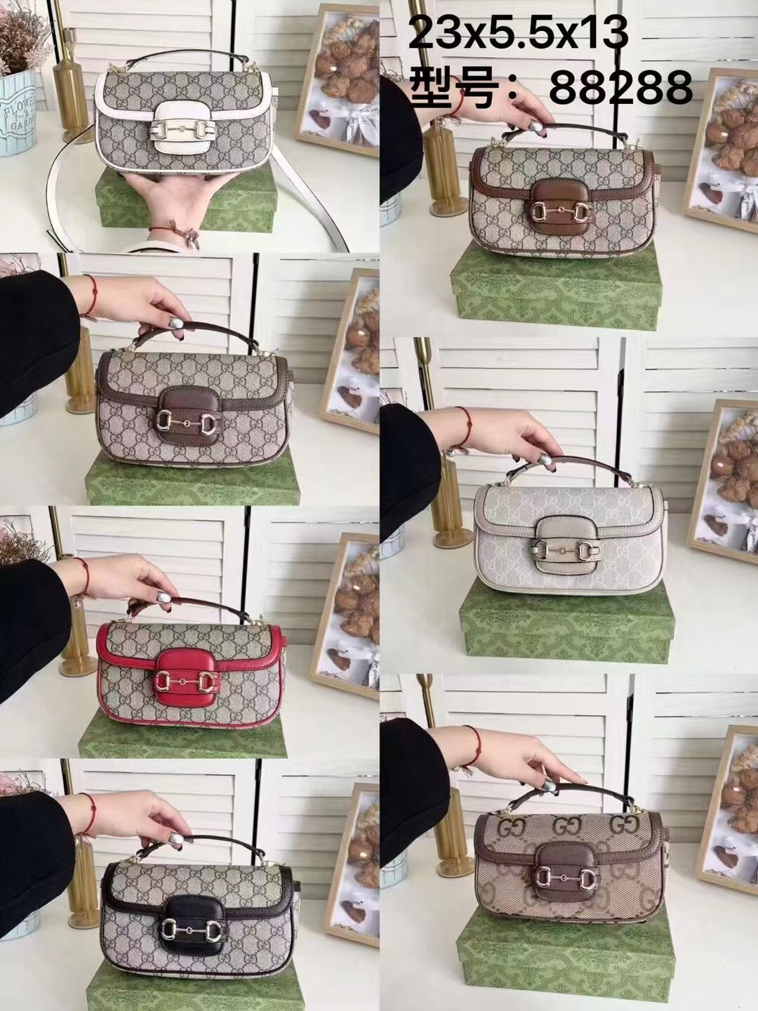 35$ GUCCI 88288 Shoulder bag size 23x5x13 cm 111600 BY3099 gallery