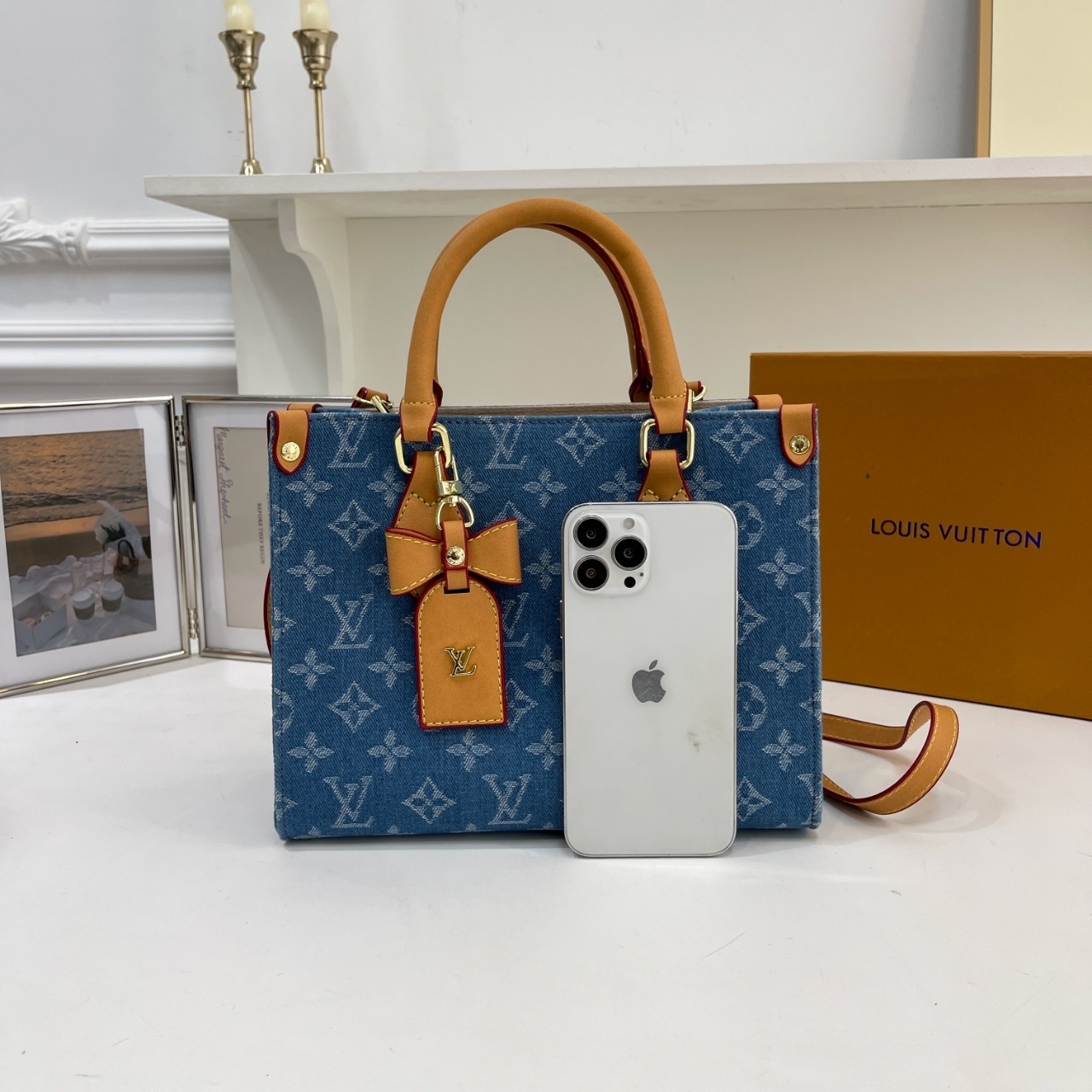 35$ LV 8028 Tote bag size 25x20x12 cm 312432 BY3427 gallery