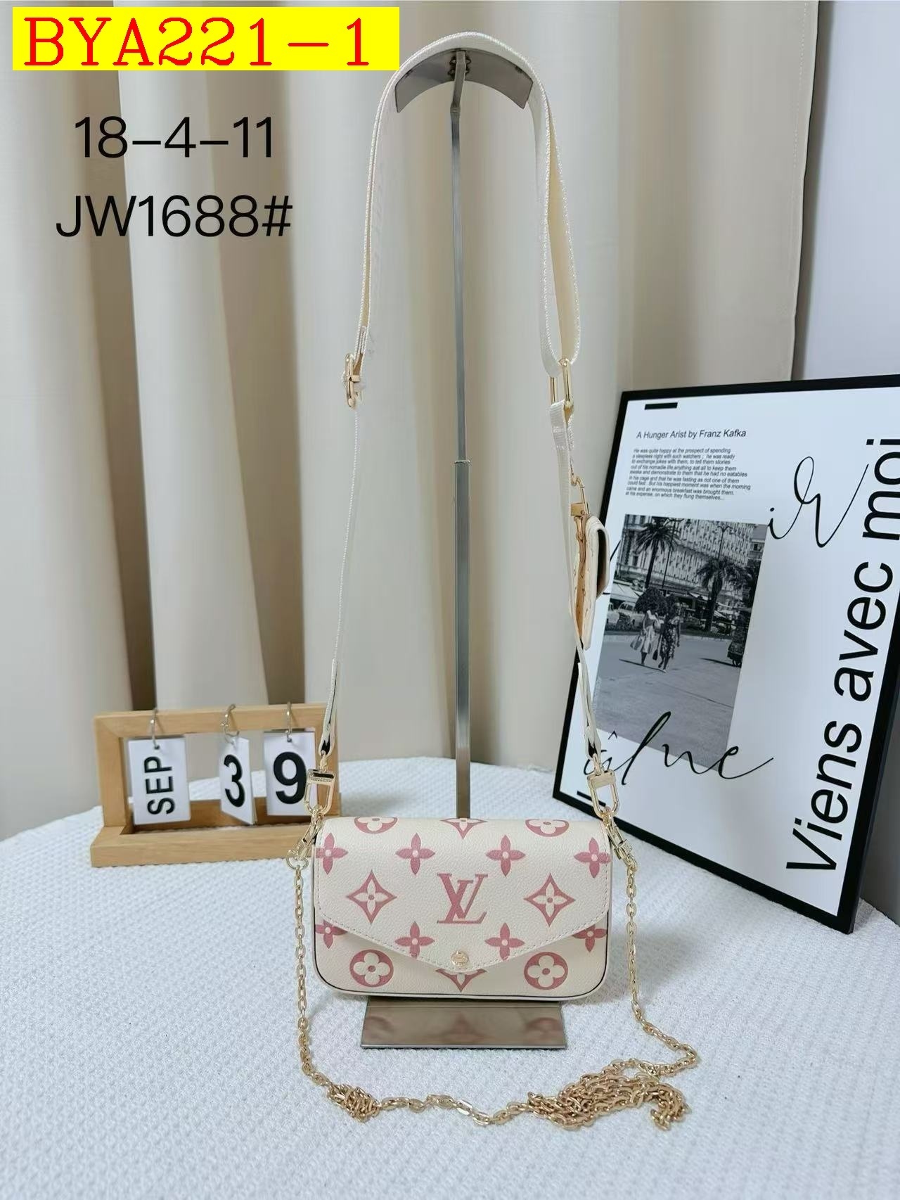 35$ LV Shoulder bag size 18x4x11cm 819134 BYA221 gallery