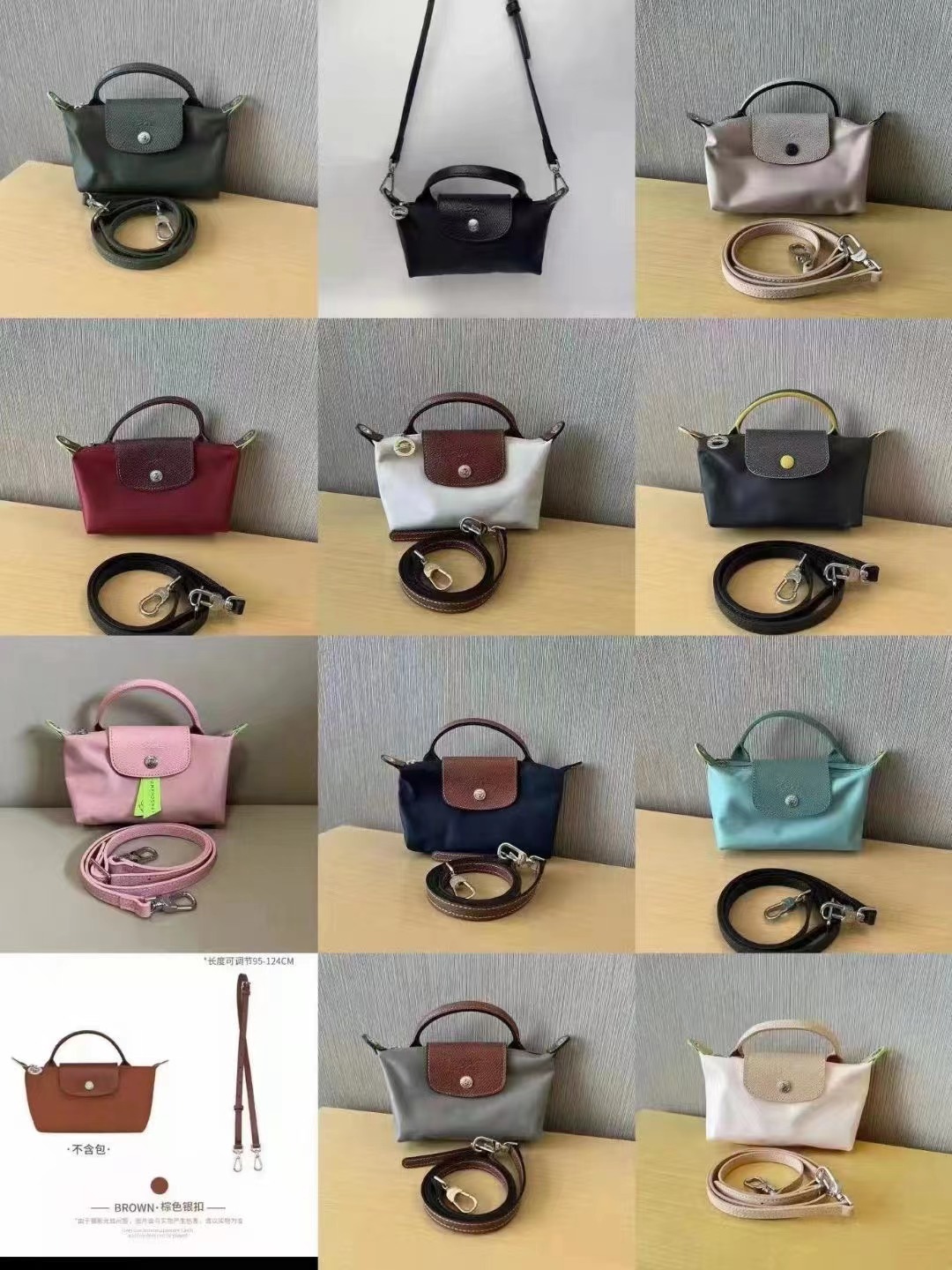 35$ Longchamp Shoulder bag size 17x11x5 cm 915740 YGM9 gallery