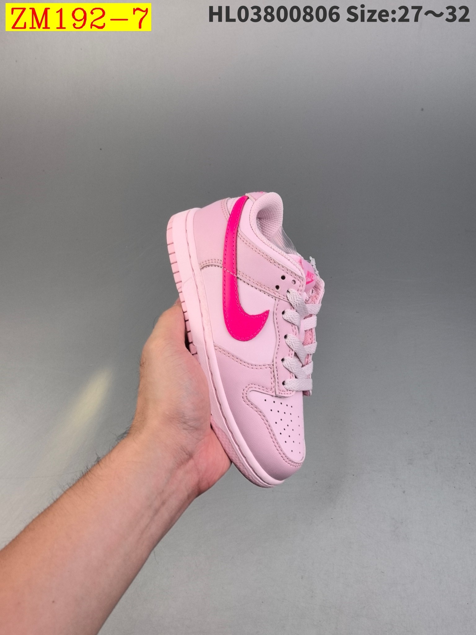 35$ Nike SB Dunk Low for kids size 27-32 513690 ZM192 gallery