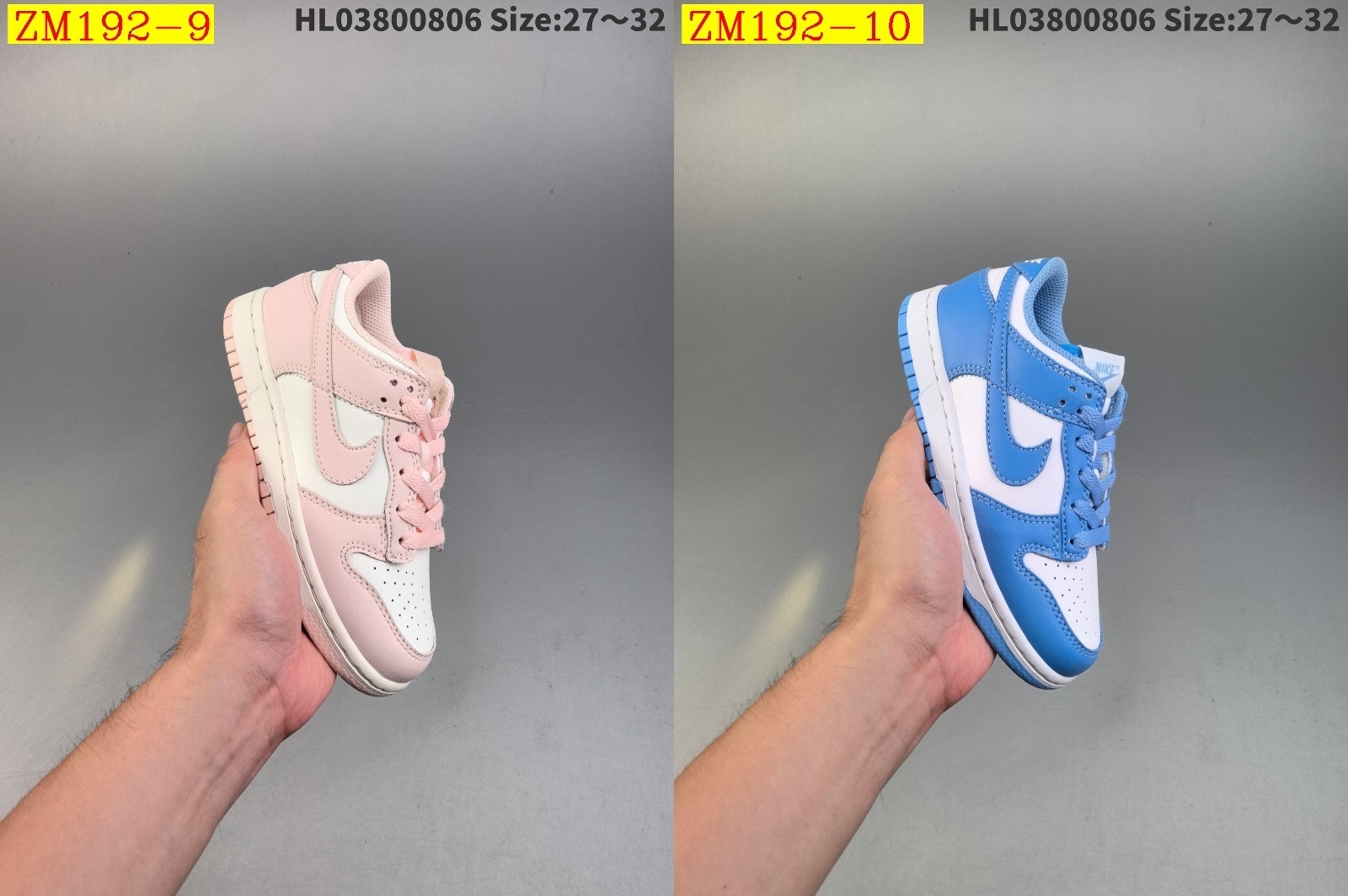 35$ Nike SB Dunk Low for kids size 27-32 513690 ZM192 gallery