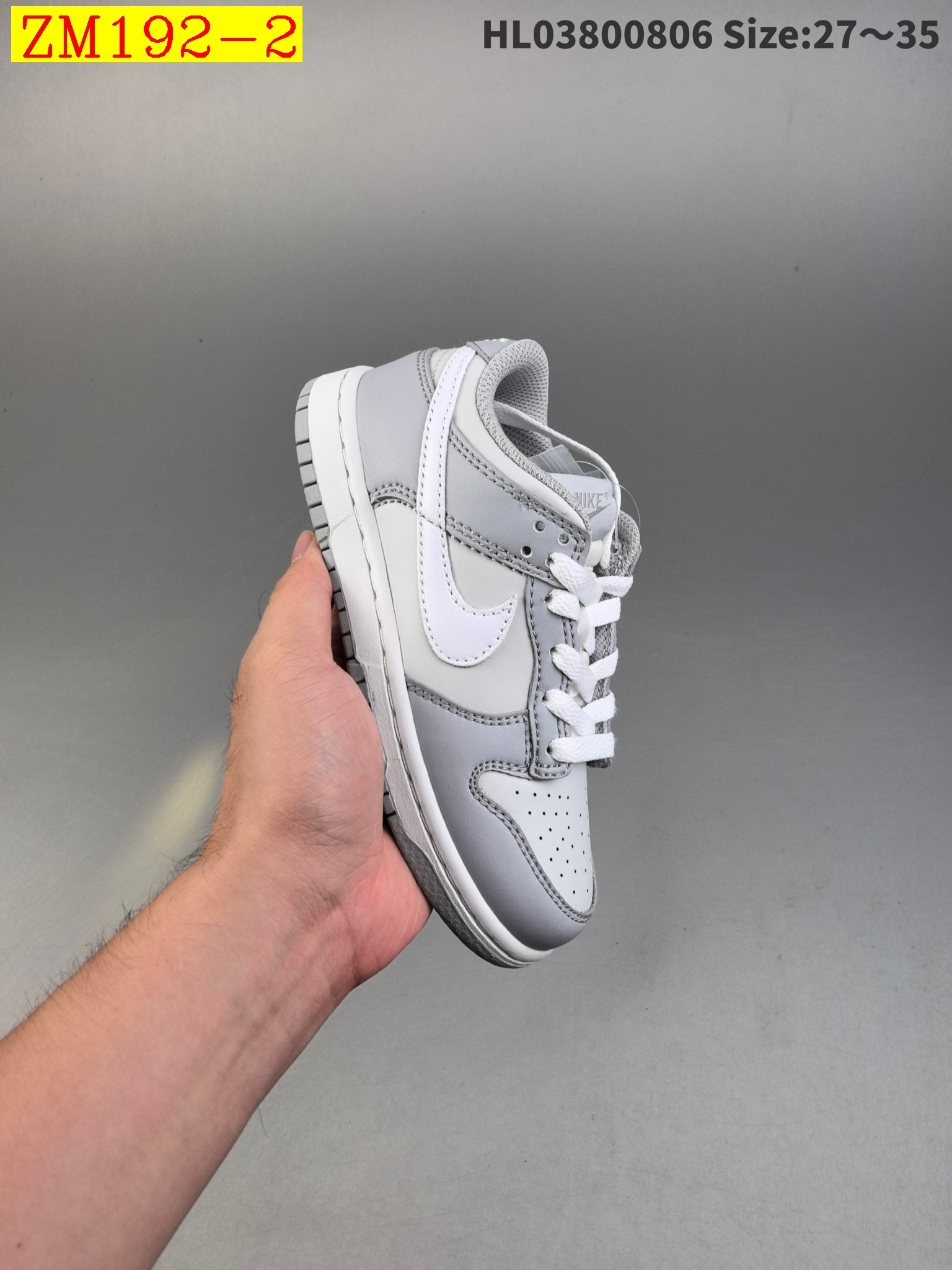 35$ Nike SB Dunk Low for kids size 27-32 513690 ZM192 gallery