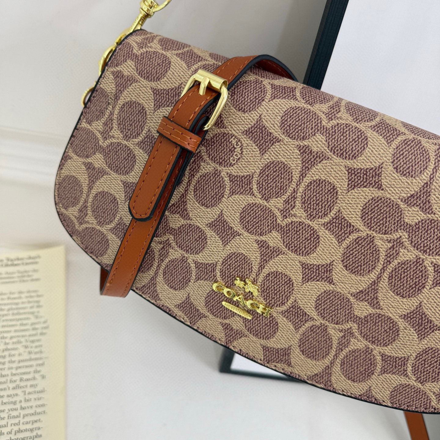 35$ dh COACH 5895 Shoulder bag size 25X14X7 cm 51241023455 DX514 gallery