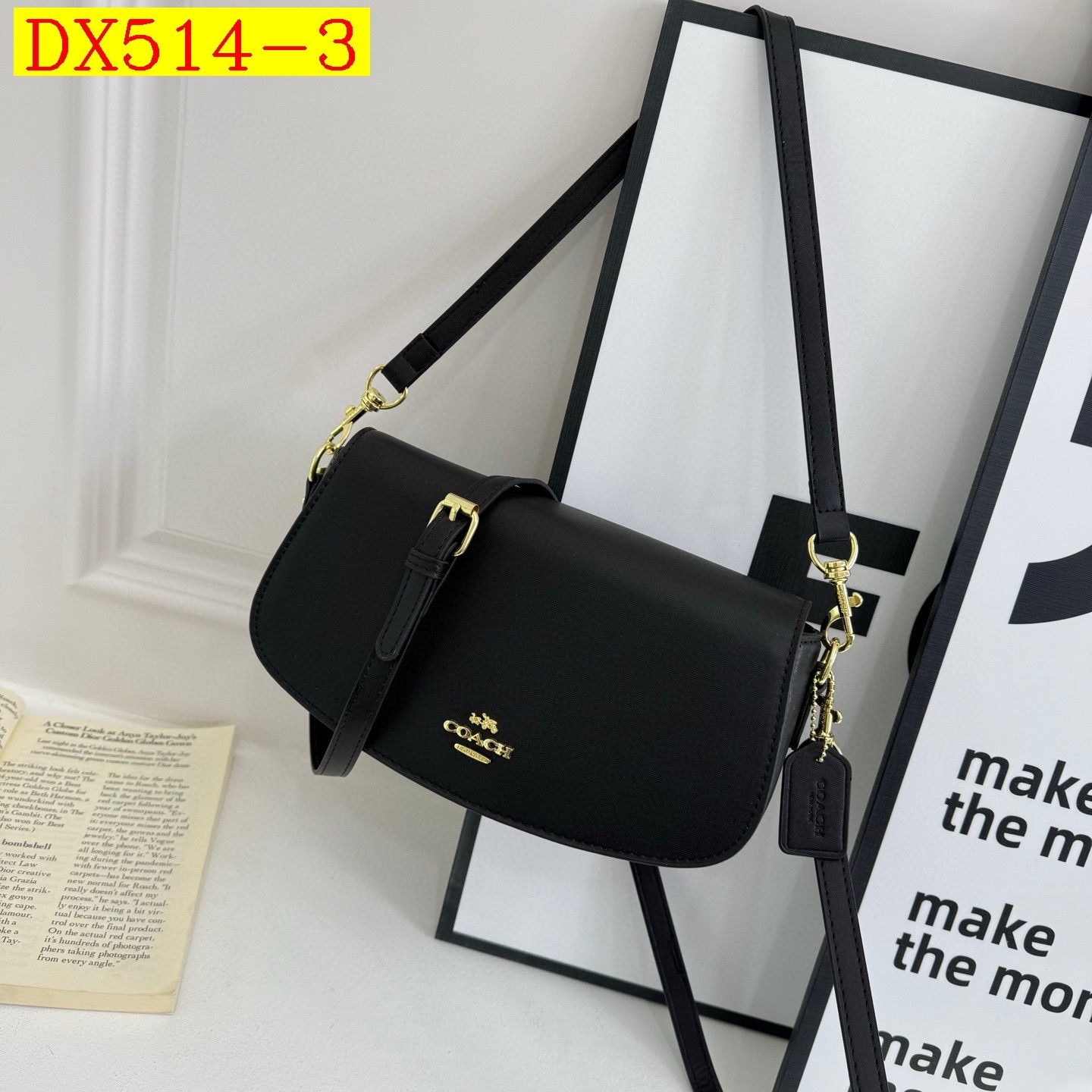 35$ dh COACH 5895 Shoulder bag size 25X14X7 cm 51241023455 DX514 gallery