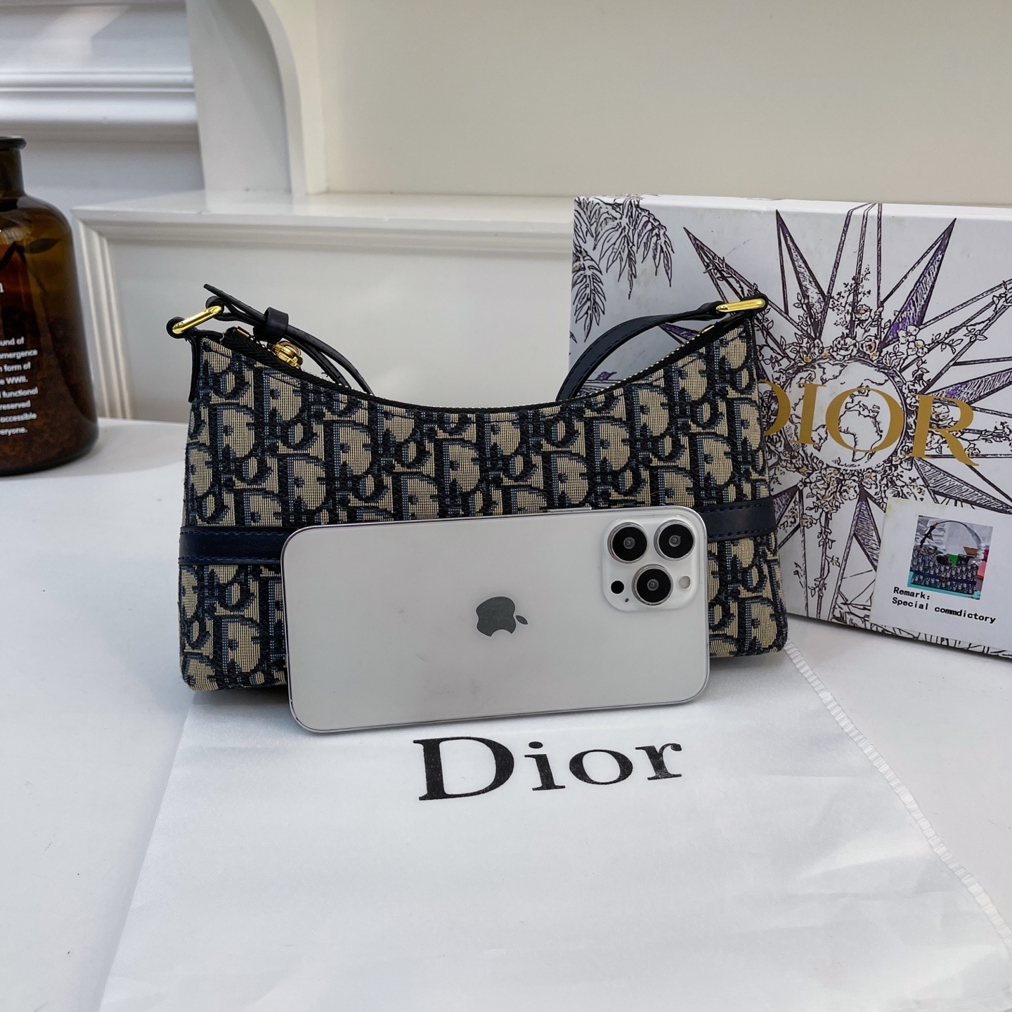 35$ dh DIOR 6636 Shoulder bag size 24X14X6 cm 91543823455 BY2609 gallery