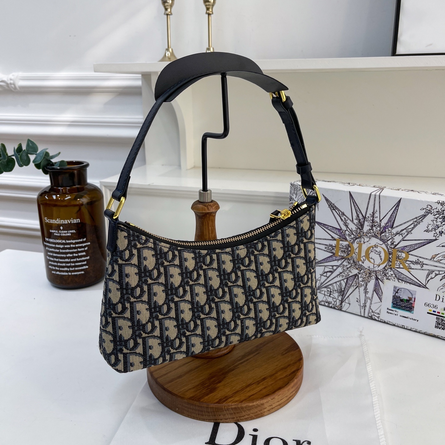 35$ dh DIOR 6636 Shoulder bag size 24X14X6 cm 91543823455 BY2609 gallery