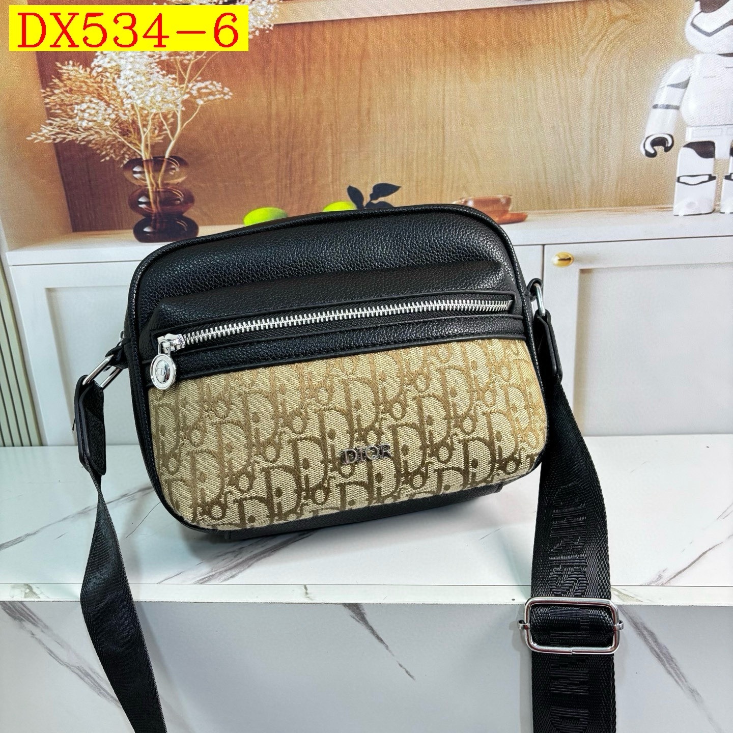 35$ dh Dior 9012 Shoulder bag size 23x18x8 cm 81549623454 DX534 gallery