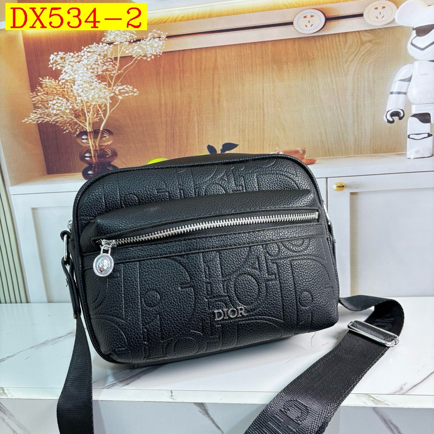 35$ dh Dior 9012 Shoulder bag size 23x18x8 cm 81549623454 DX534 gallery