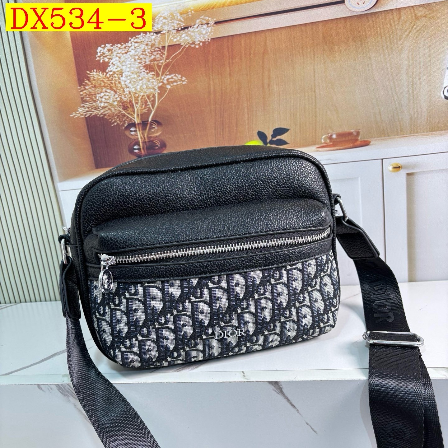 35$ dh Dior 9012 Shoulder bag size 23x18x8 cm 81549623454 DX534 gallery