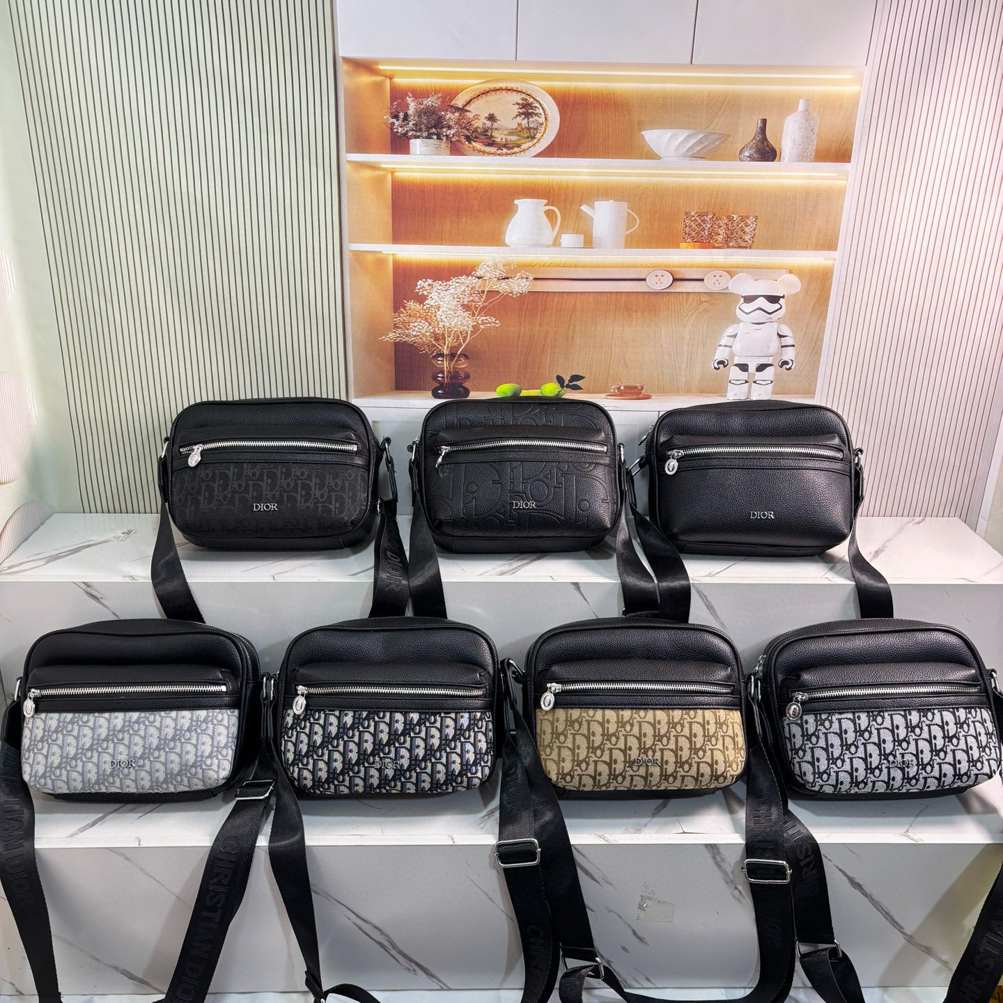 35$ dh Dior 9012 Shoulder bag size 23x18x8 cm 81549623454 DX534 gallery