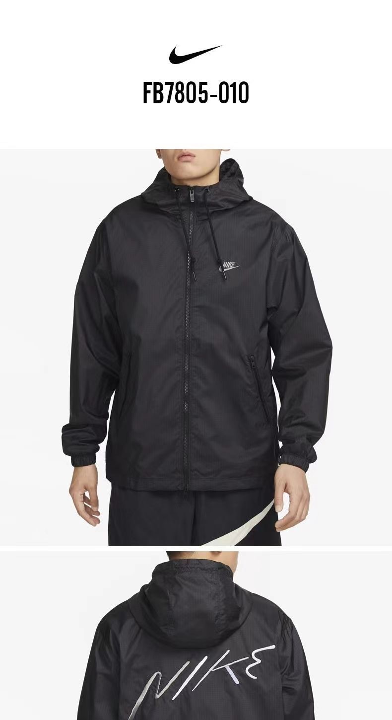 35$ dh Nike embroidered jacket size S-2XL 71839423454 ZZ193 gallery