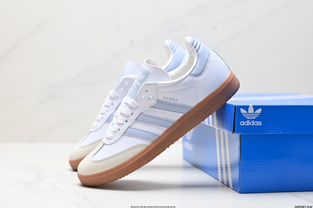 35$ new_dh Adidas Originals Samba OG Half size 36-45 61532023234 DB346 gallery