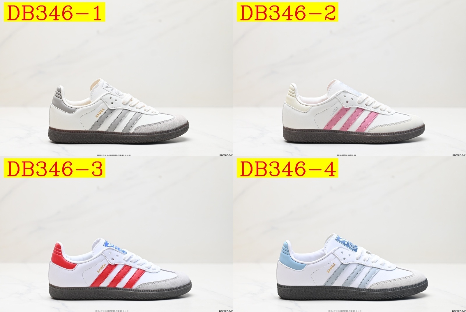 35$ new_dh Adidas Originals Samba OG Half size 36-45 61532023234 DB346 gallery