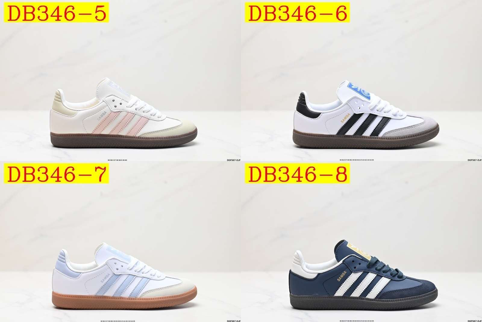 35$ new_dh Adidas Originals Samba OG Half size 36-45 61532023234 DB346 gallery