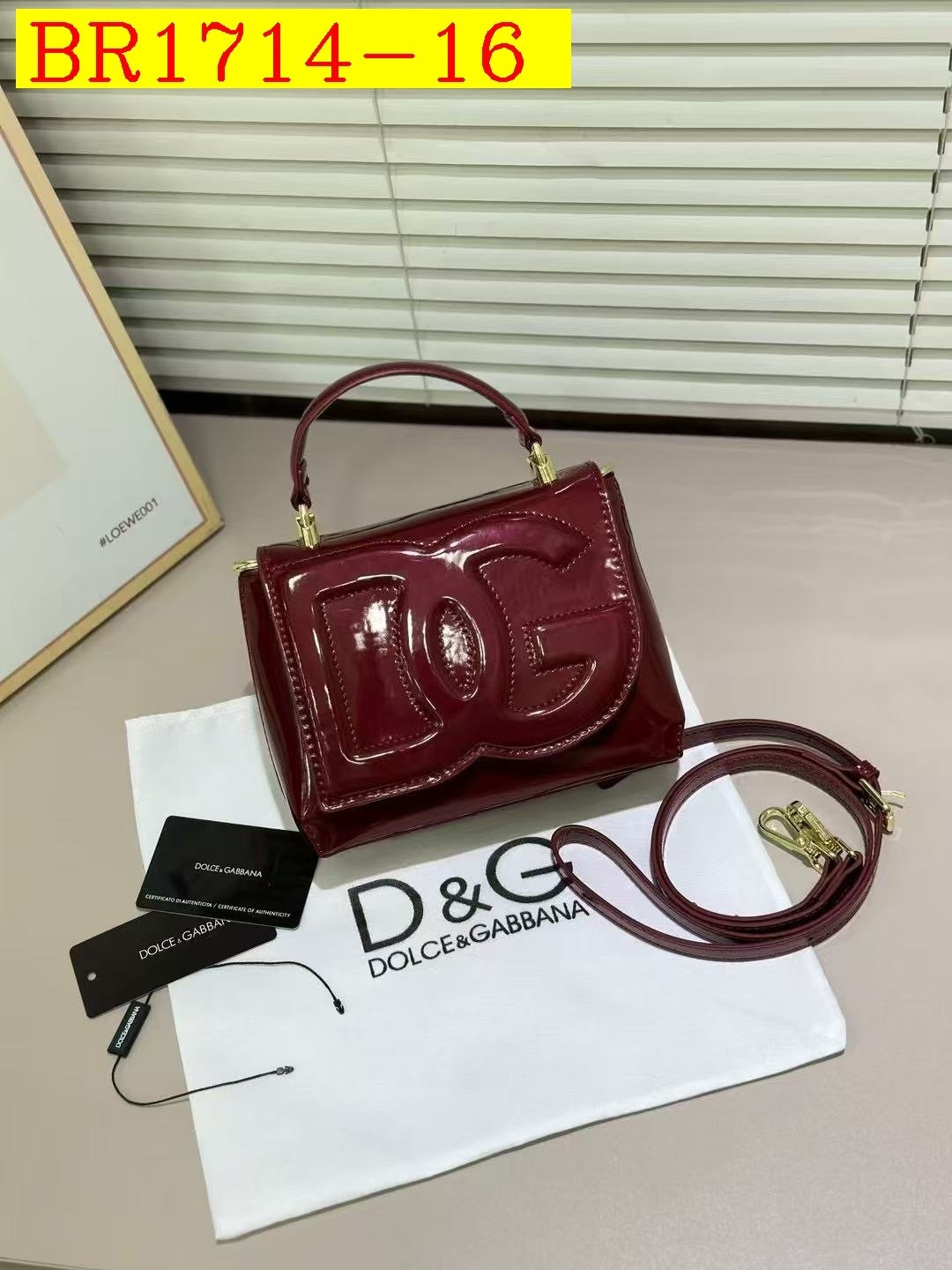 36$ DG 9042 Shoulder bag size 19X7X14 cm 516750 BR1714 gallery