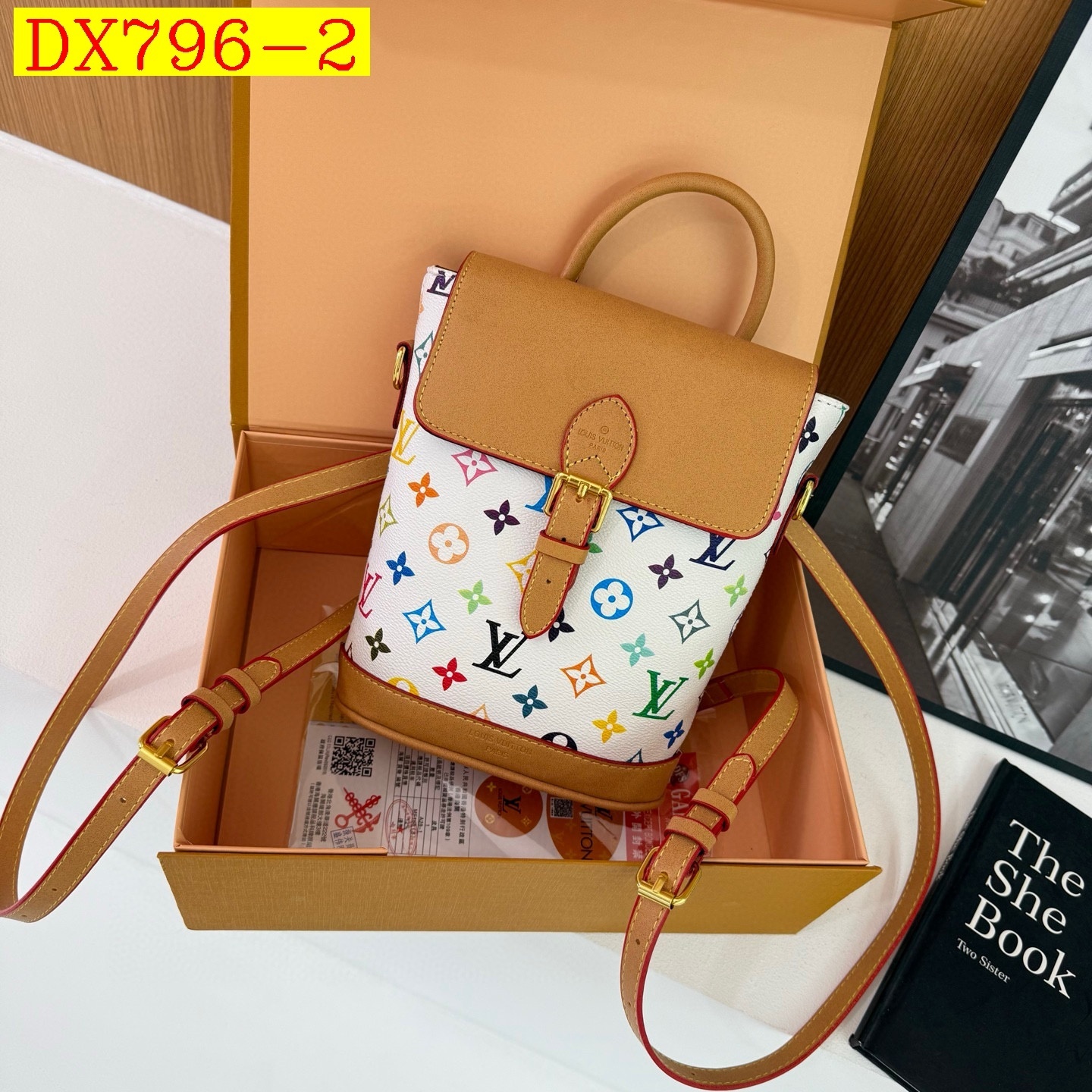36$ LV 8809 Shoulder bag size 20x23x8 cm 619598 DX796 gallery