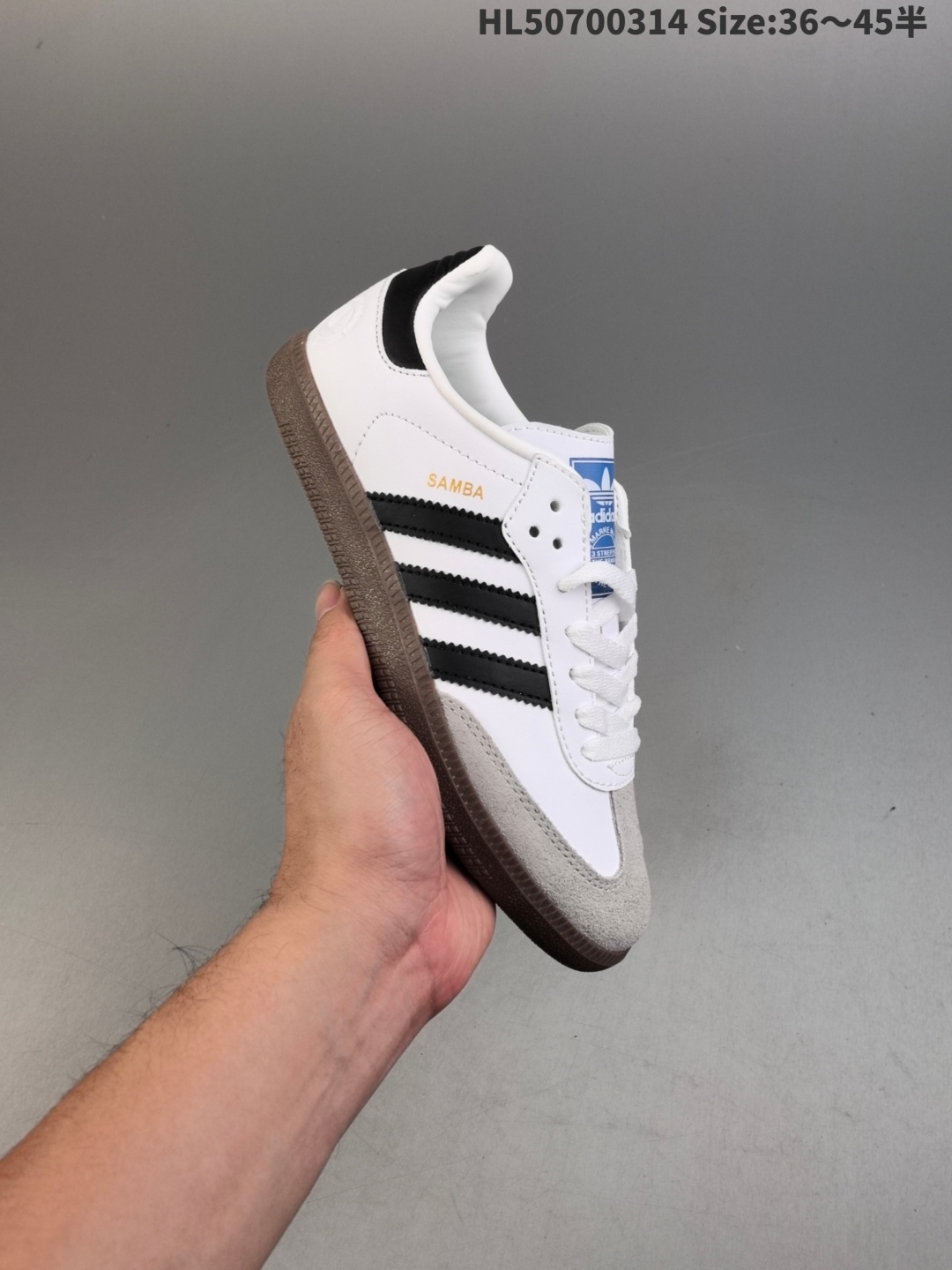 36$ dh Adidas Originals Samba OG Half size 36-45 91648023563 DL924 gallery
