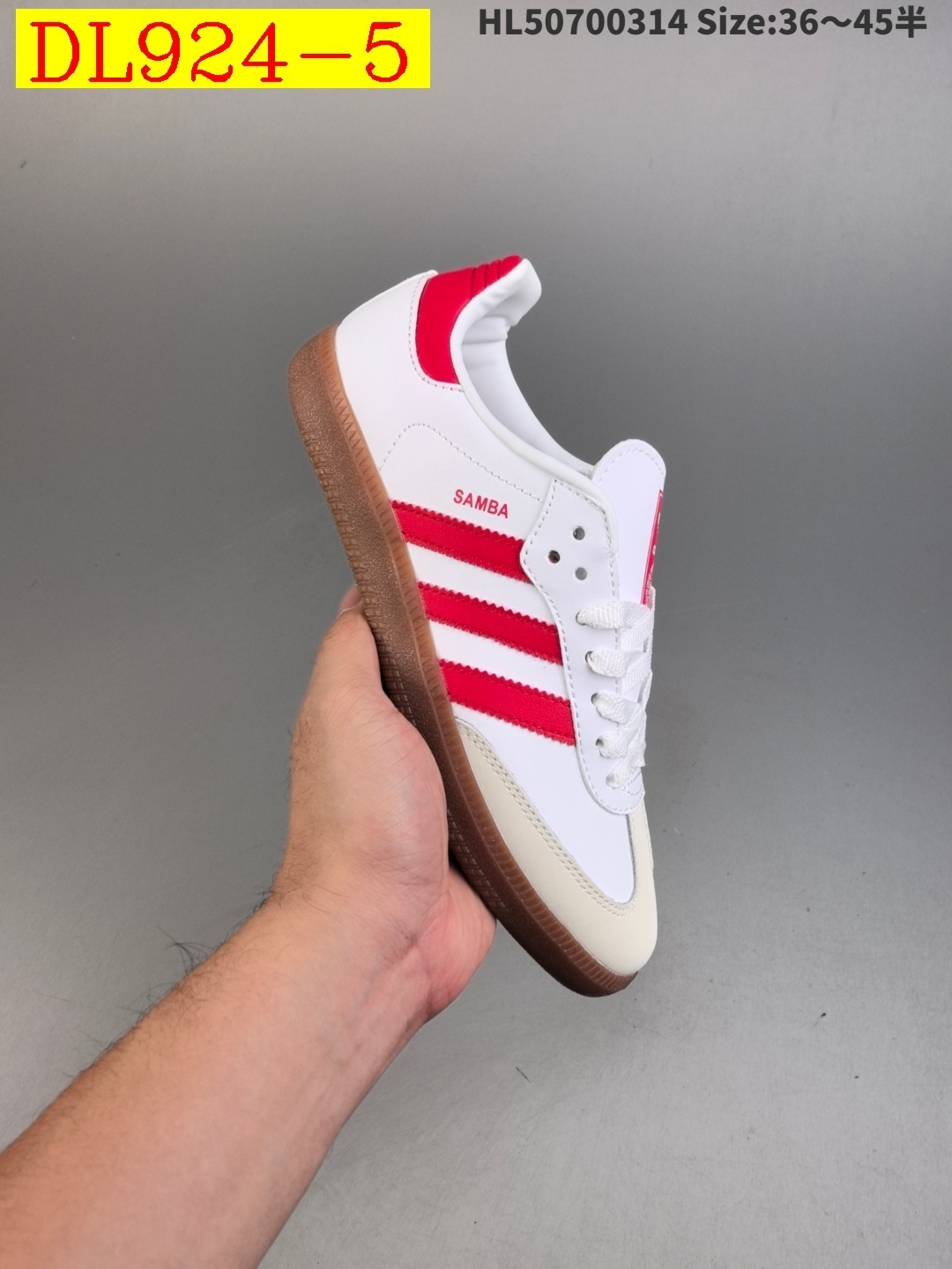 36$ dh Adidas Originals Samba OG Half size 36-45 91648023563 DL924 gallery