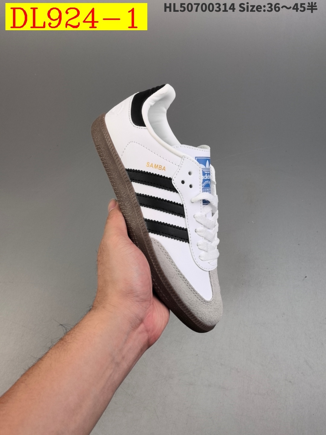 36$ dh Adidas Originals Samba OG Half size 36-45 91648023563 DL924 gallery