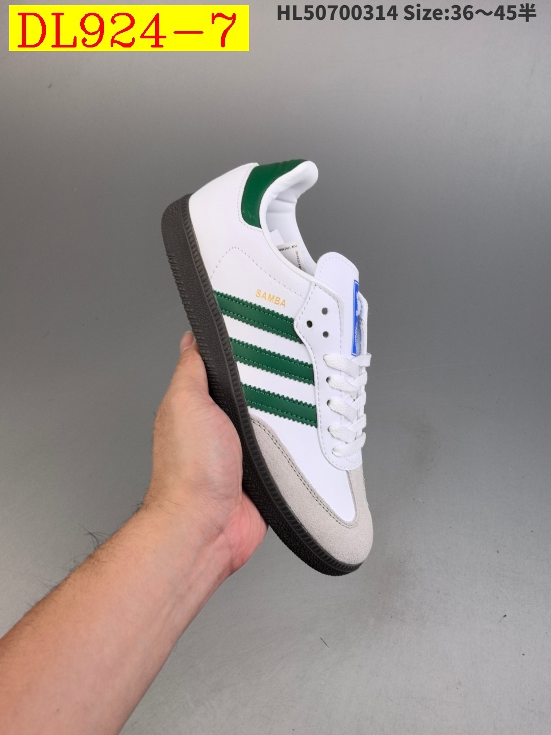 36$ dh Adidas Originals Samba OG Half size 36-45 91648023563 DL924 gallery