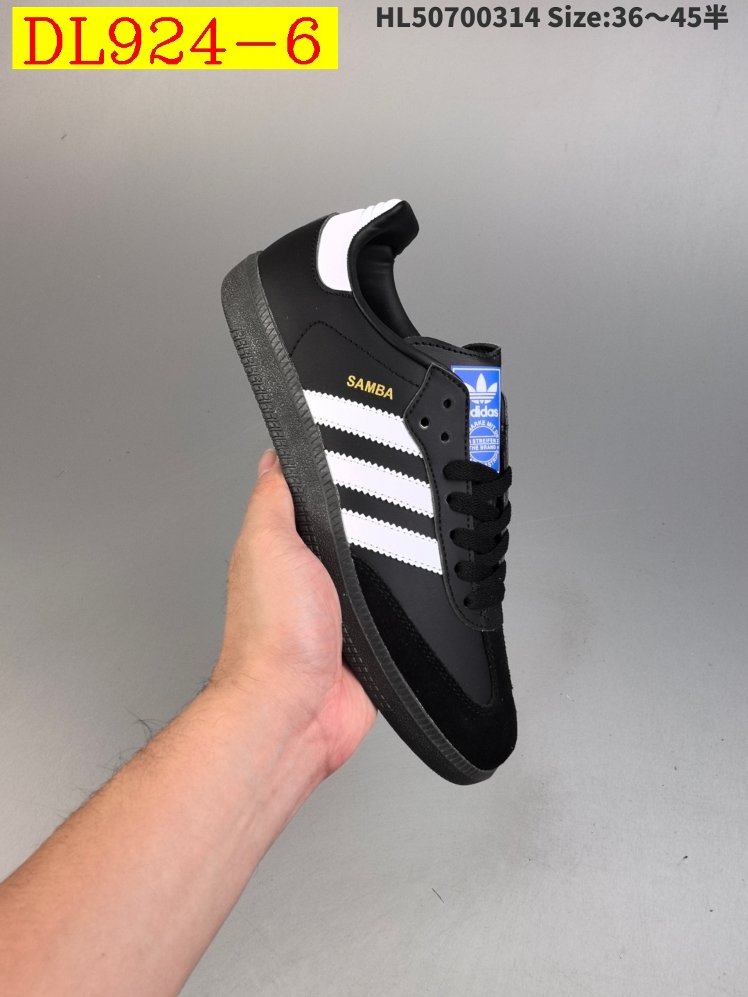 36$ dh Adidas Originals Samba OG Half size 36-45 91648023563 DL924 gallery