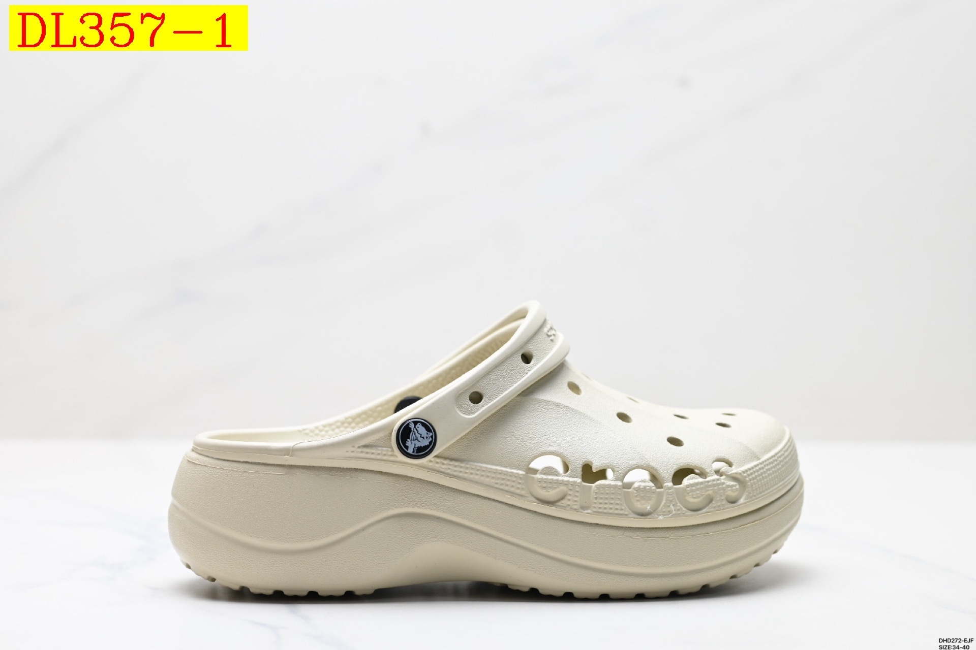 36$ dh Top Quality Crocs heel-height 4 cm size 34-40 61345023563 DL357 gallery