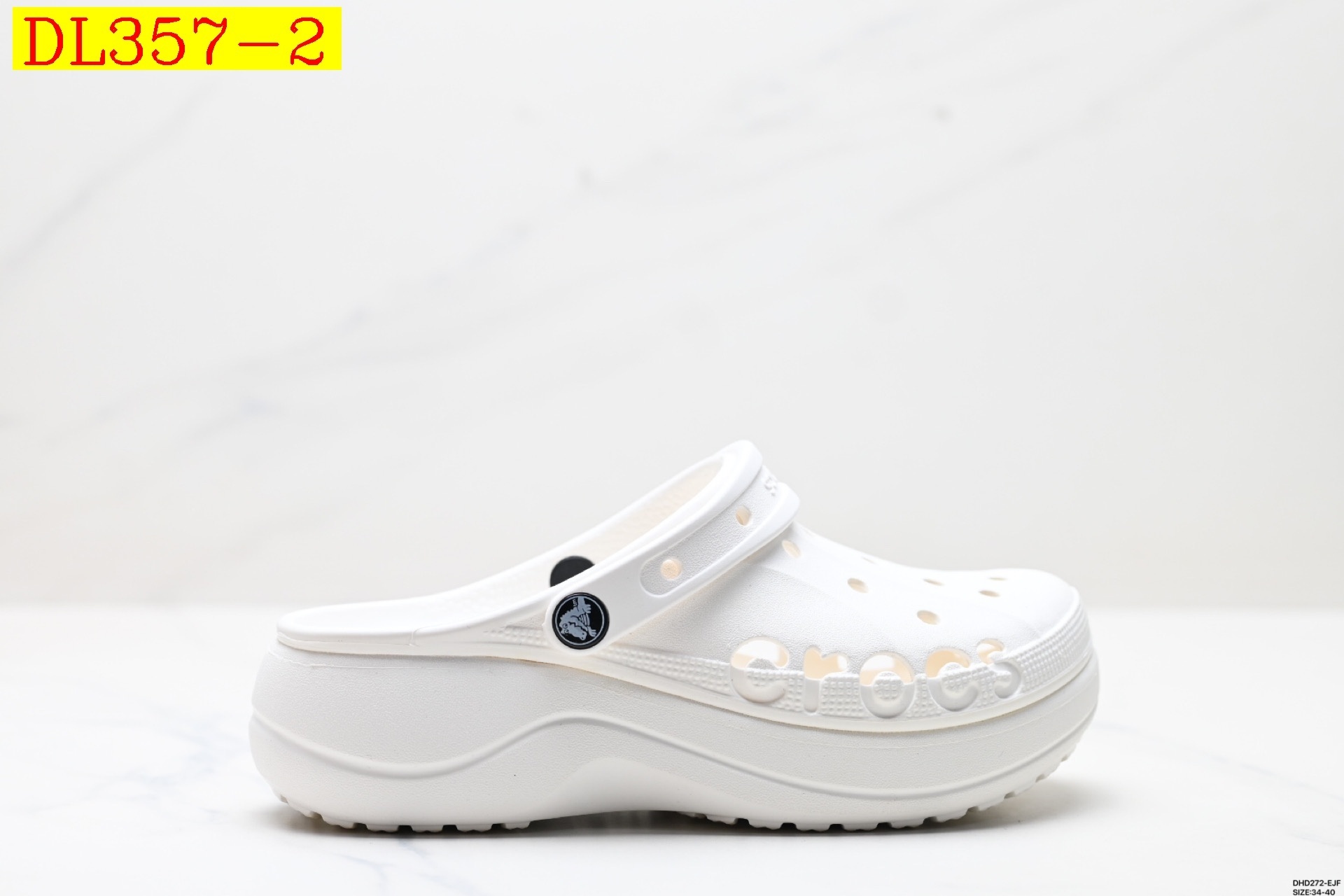 36$ dh Top Quality Crocs heel-height 4 cm size 34-40 61345023563 DL357 gallery