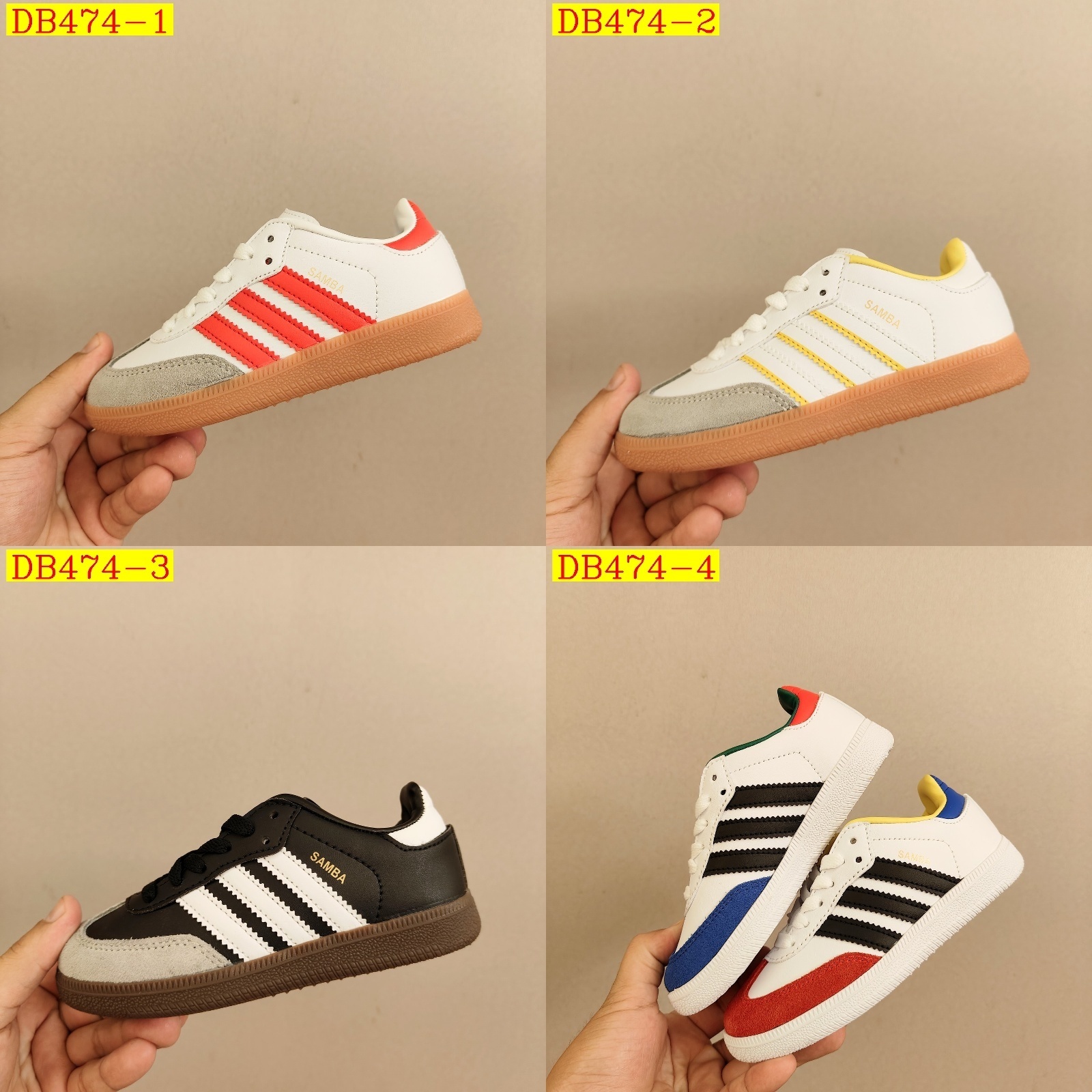 36$ dh adidas samba for kids size 22-37 41579023565 DB474 gallery