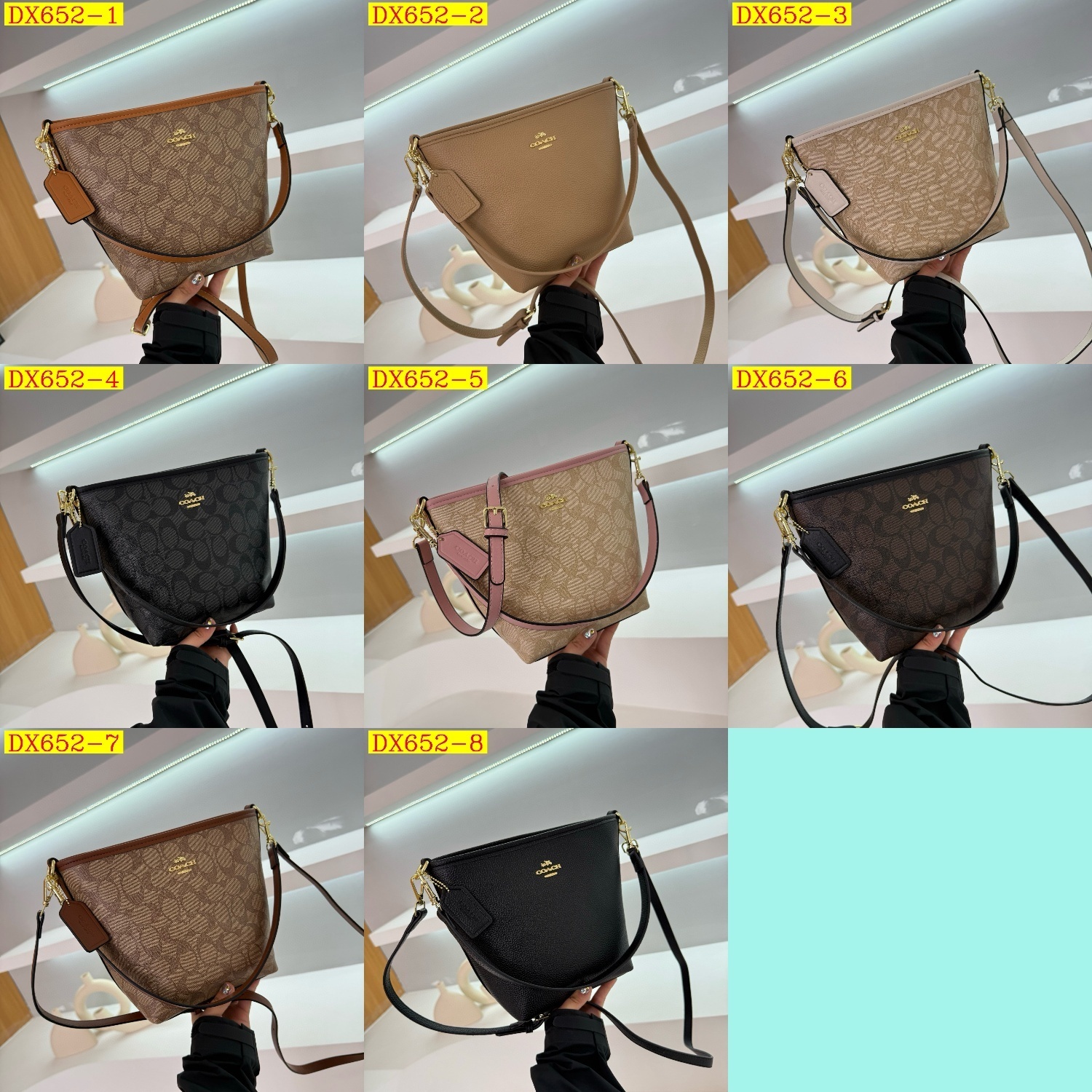 36$ dh coach 98016 city pu Shoulder bag size 27x20x12 cm 91854623564 DX652 gallery