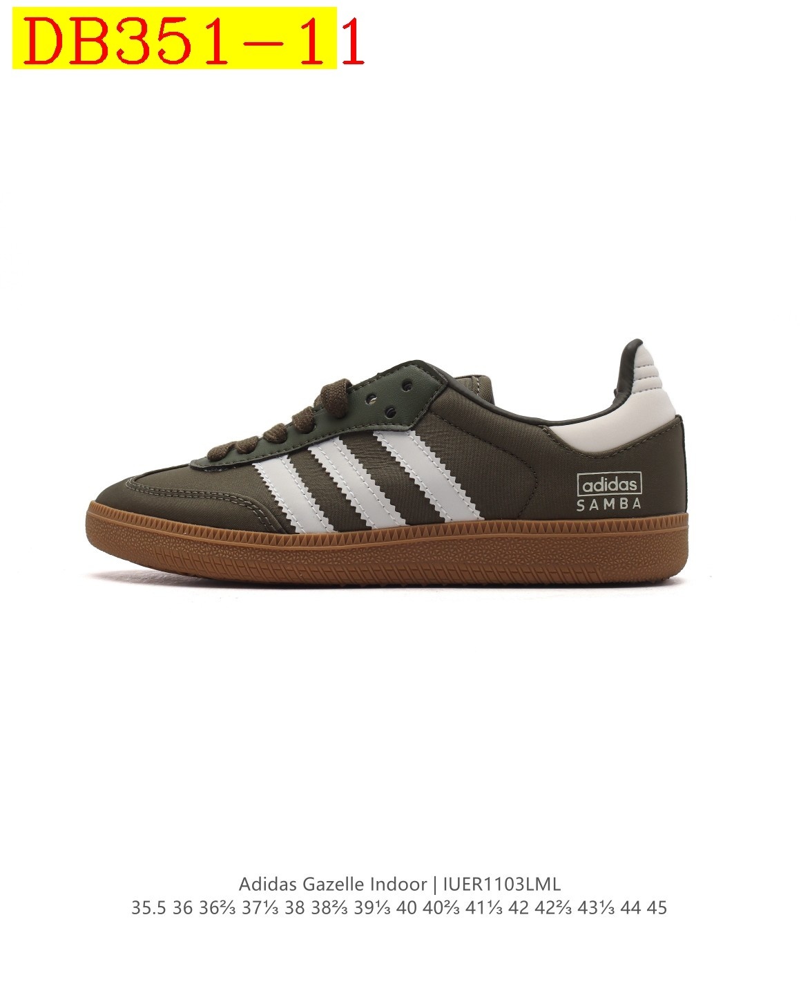 36$ new_dh Adidas Originals Gazelle Indoor Half size 35-45 91645023341 DB351 gallery