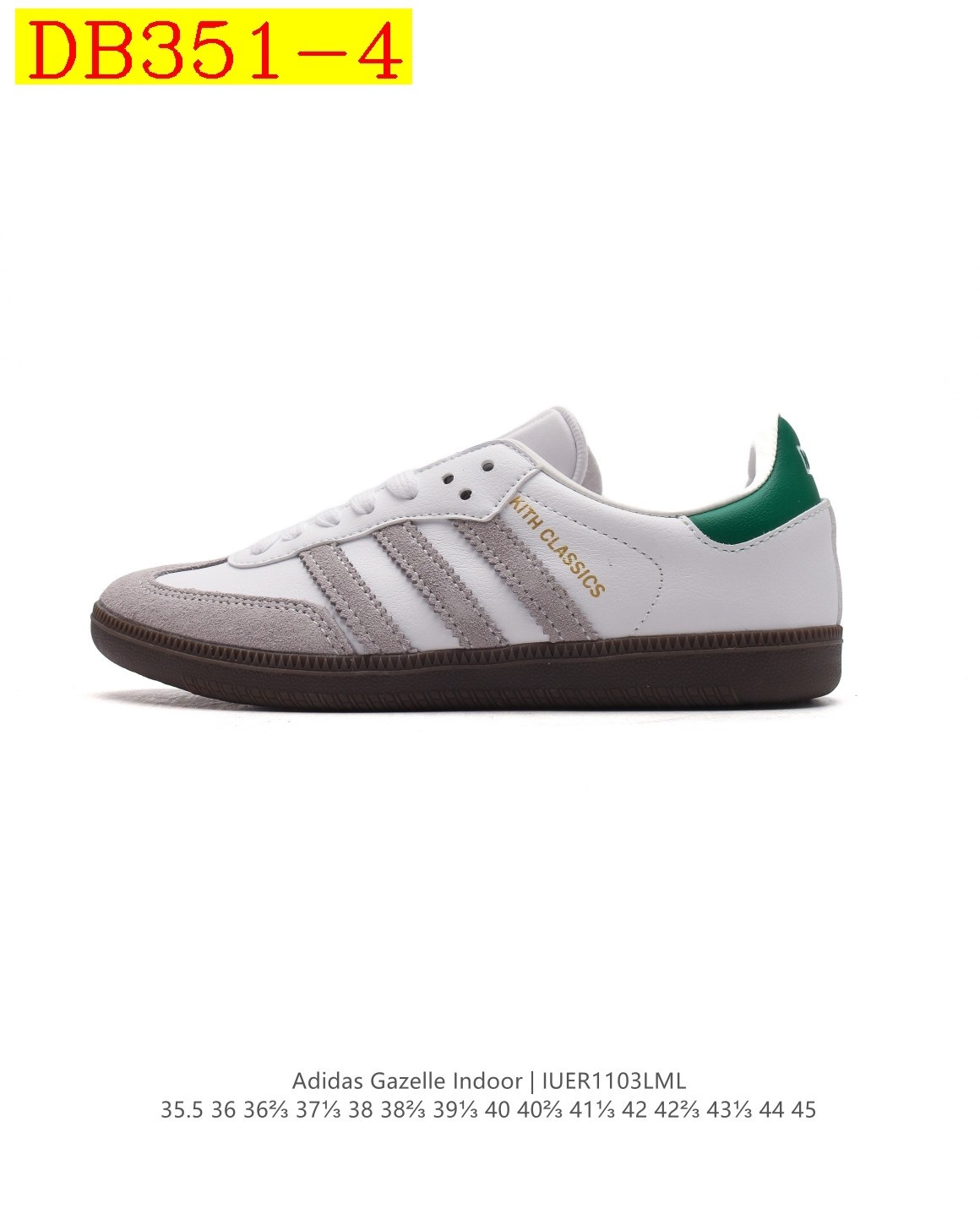 36$ new_dh Adidas Originals Gazelle Indoor Half size 35-45 91645023341 DB351 gallery