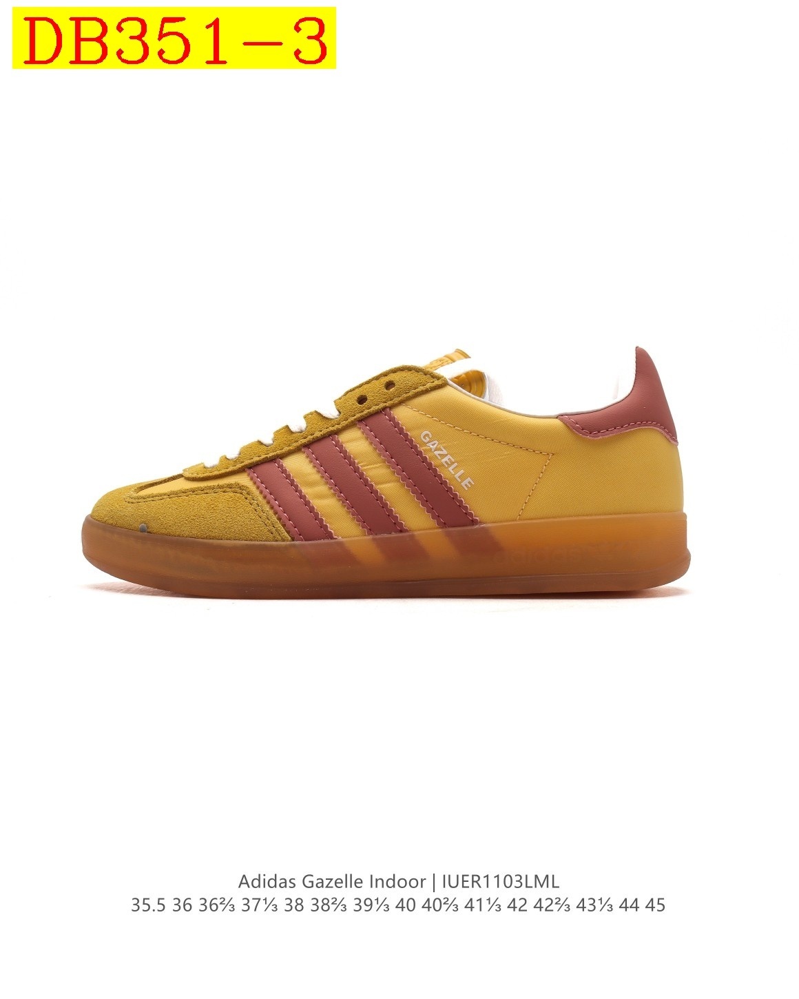 36$ new_dh Adidas Originals Gazelle Indoor Half size 35-45 91645023341 DB351 gallery