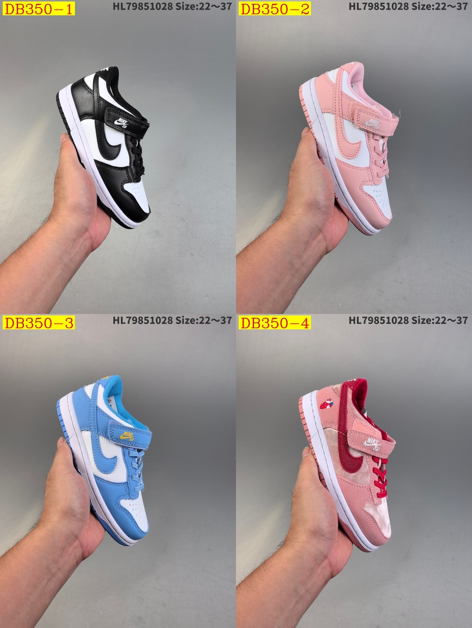 36$ new_dh Nike Sb Dunk Low Pro for kids size 22-37 41572023344 DB350 gallery