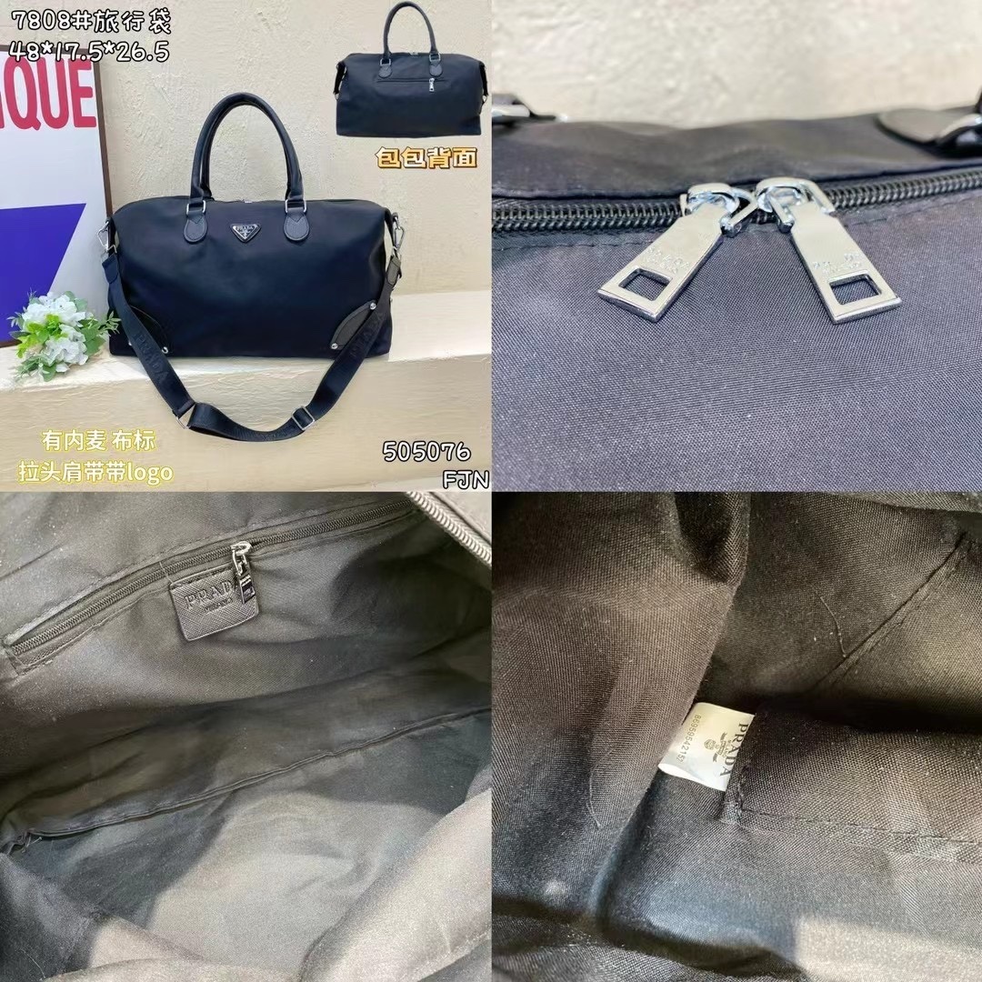 36$ new_dh PRADA 7808 Travelling bag SIZE 48X17X26 CM 71418223341 BY881 gallery
