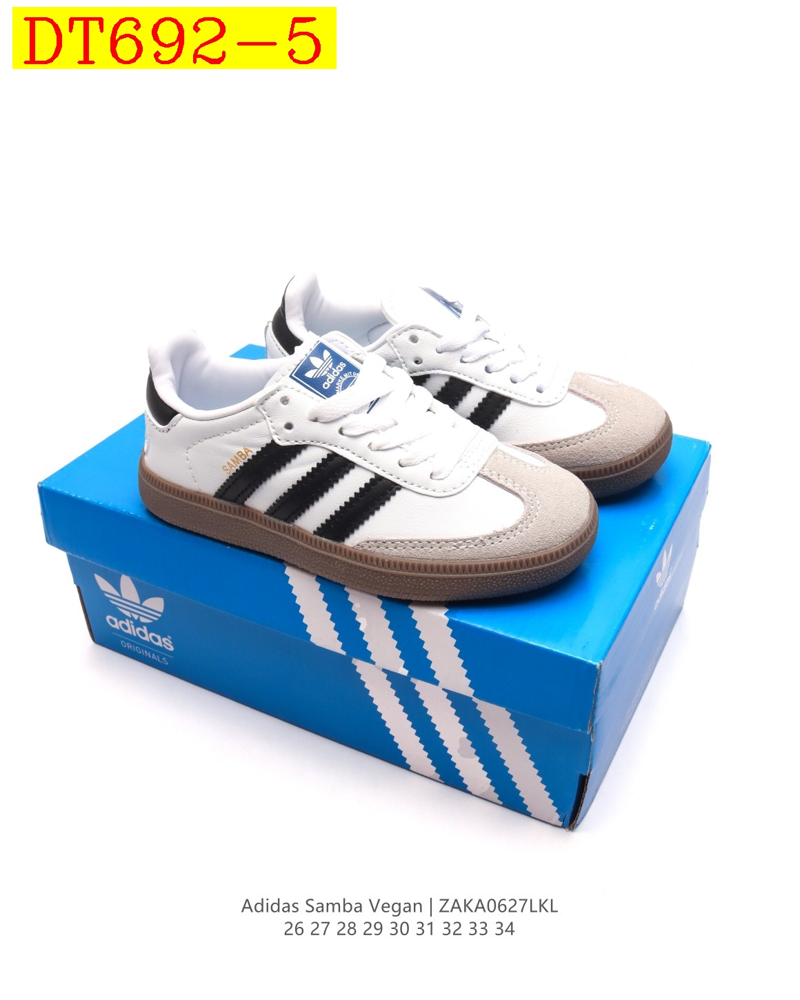 36$ new_dh adidas Samba for kids size 26-34 71485023345 DT692 gallery