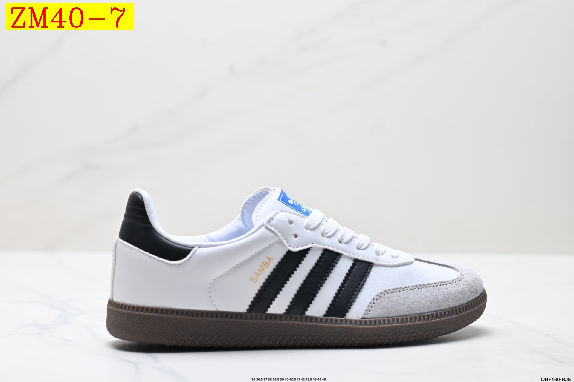 37$ Adidas Originals Samba OG Size 36-45 410580 ZM40 gallery