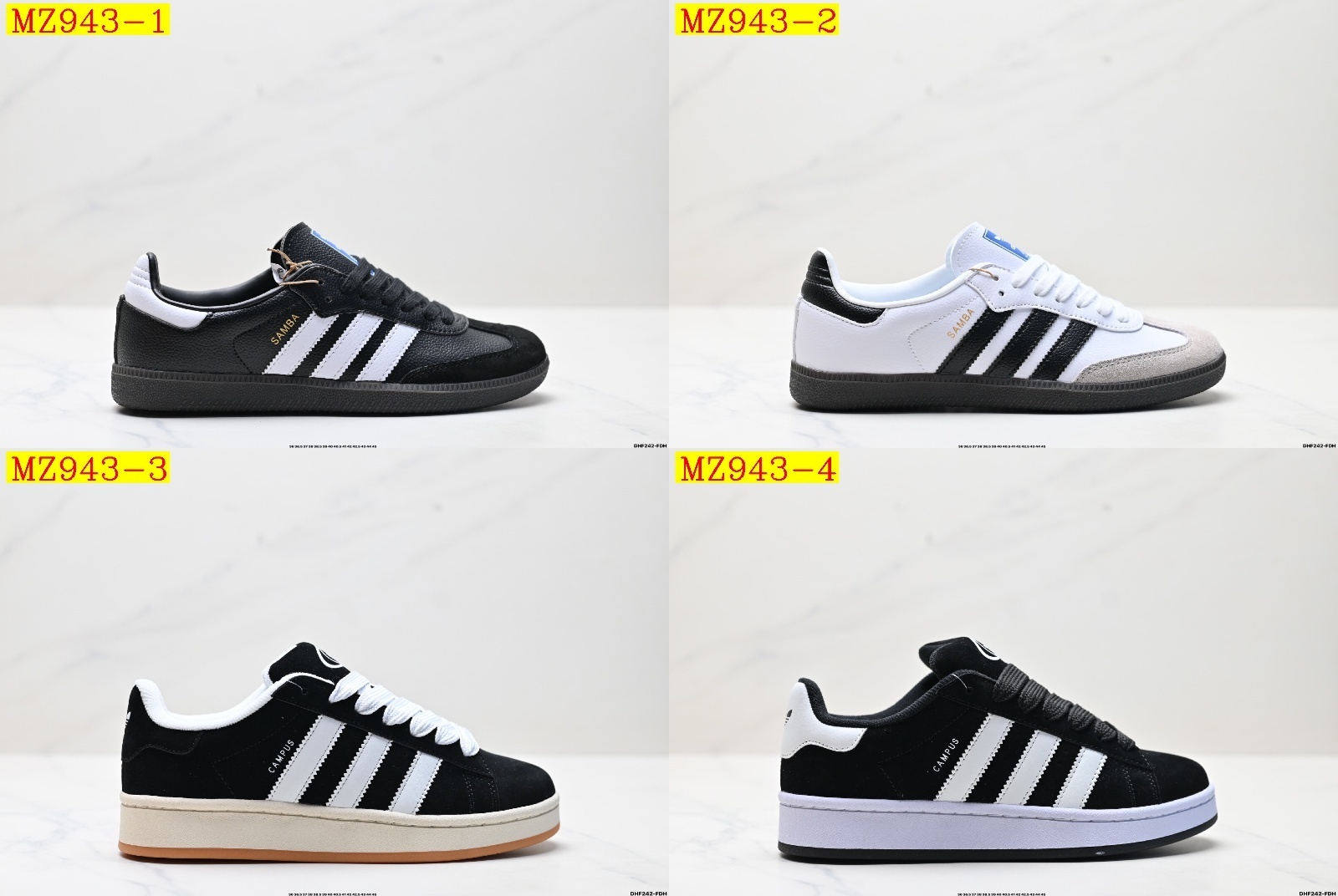37$ Adidas Originals Samba half size 36-45 914570 MZ943 gallery