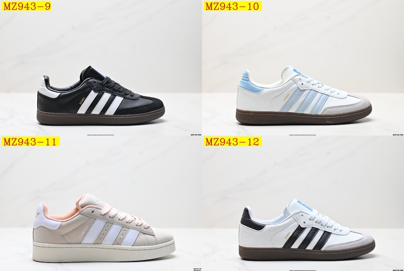 37$ Adidas Originals Samba half size 36-45 914570 MZ943 gallery