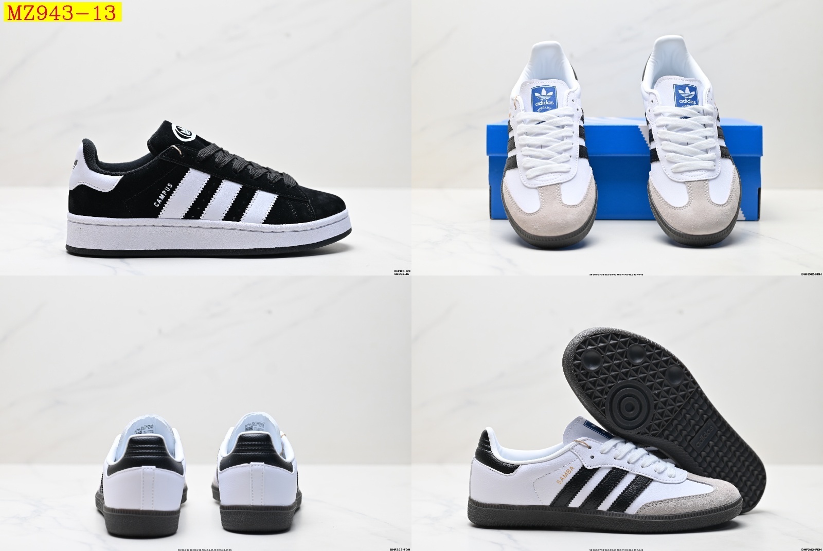 37$ Adidas Originals Samba half size 36-45 914570 MZ943 gallery